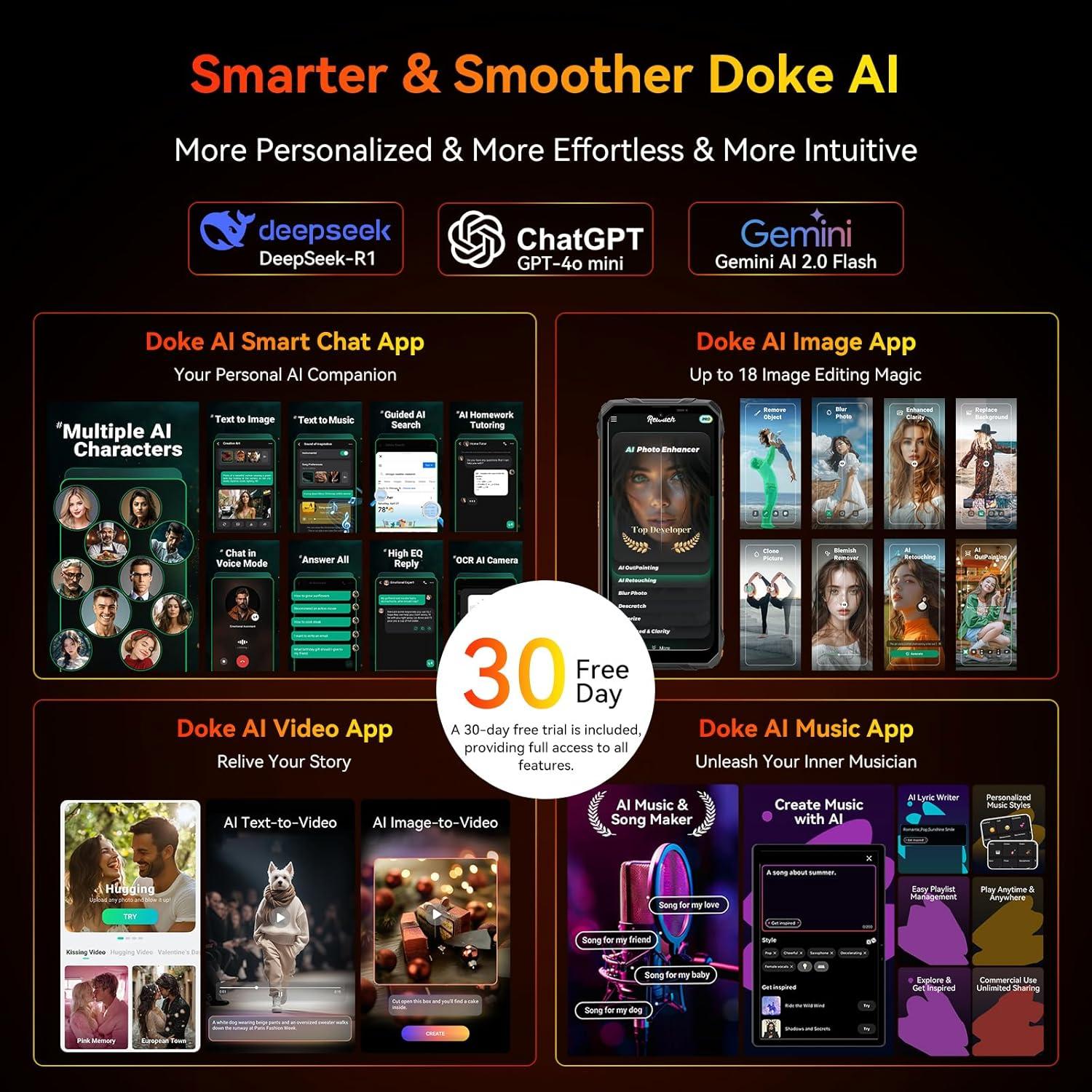 Teléfono Rugged Blackview Fort 1 Android 15 12GB 128GB 10000mAh