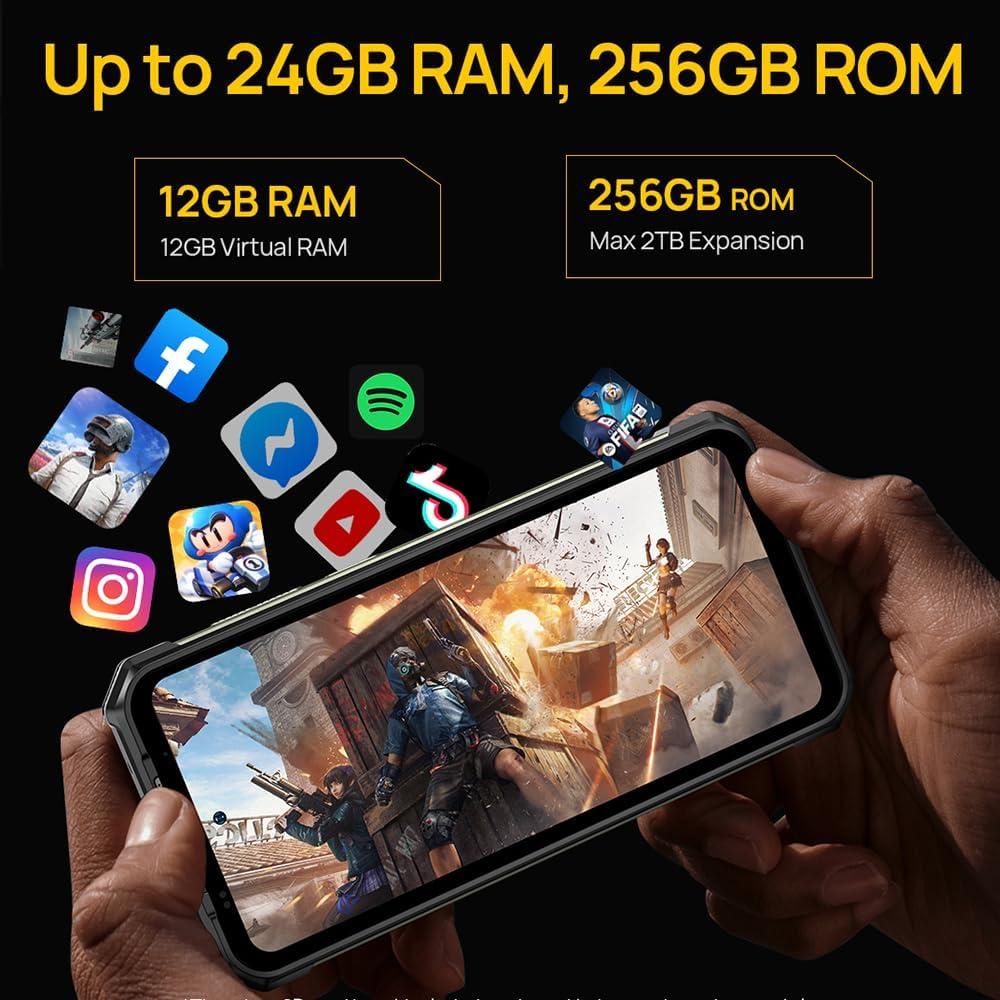 Ulefone Armor 24 Teléfono Resistente 22000mAh 24GB RAM 256GB