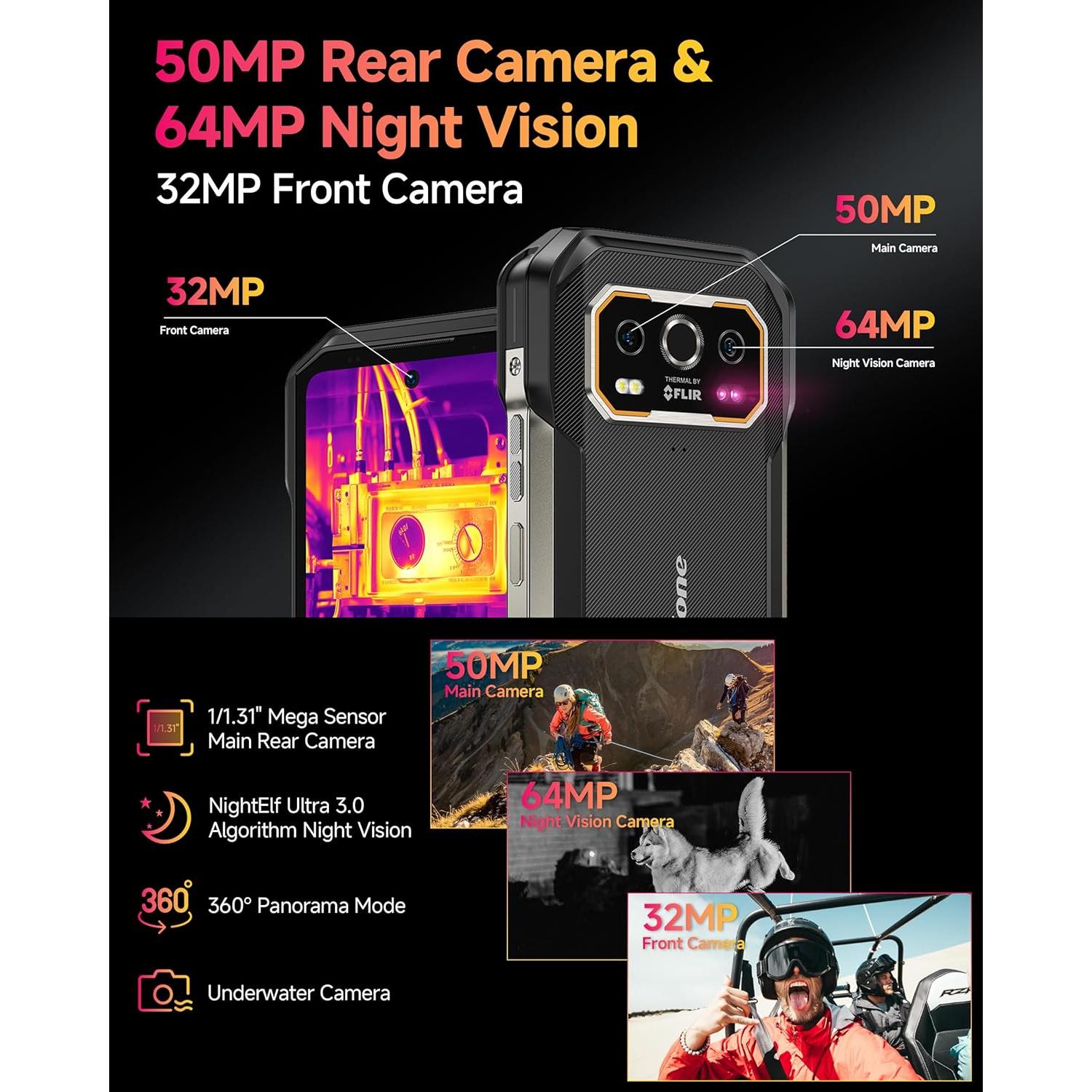 Ulefone Armor 27T Pro 5G Teléfono Resistente 24GB+256GB