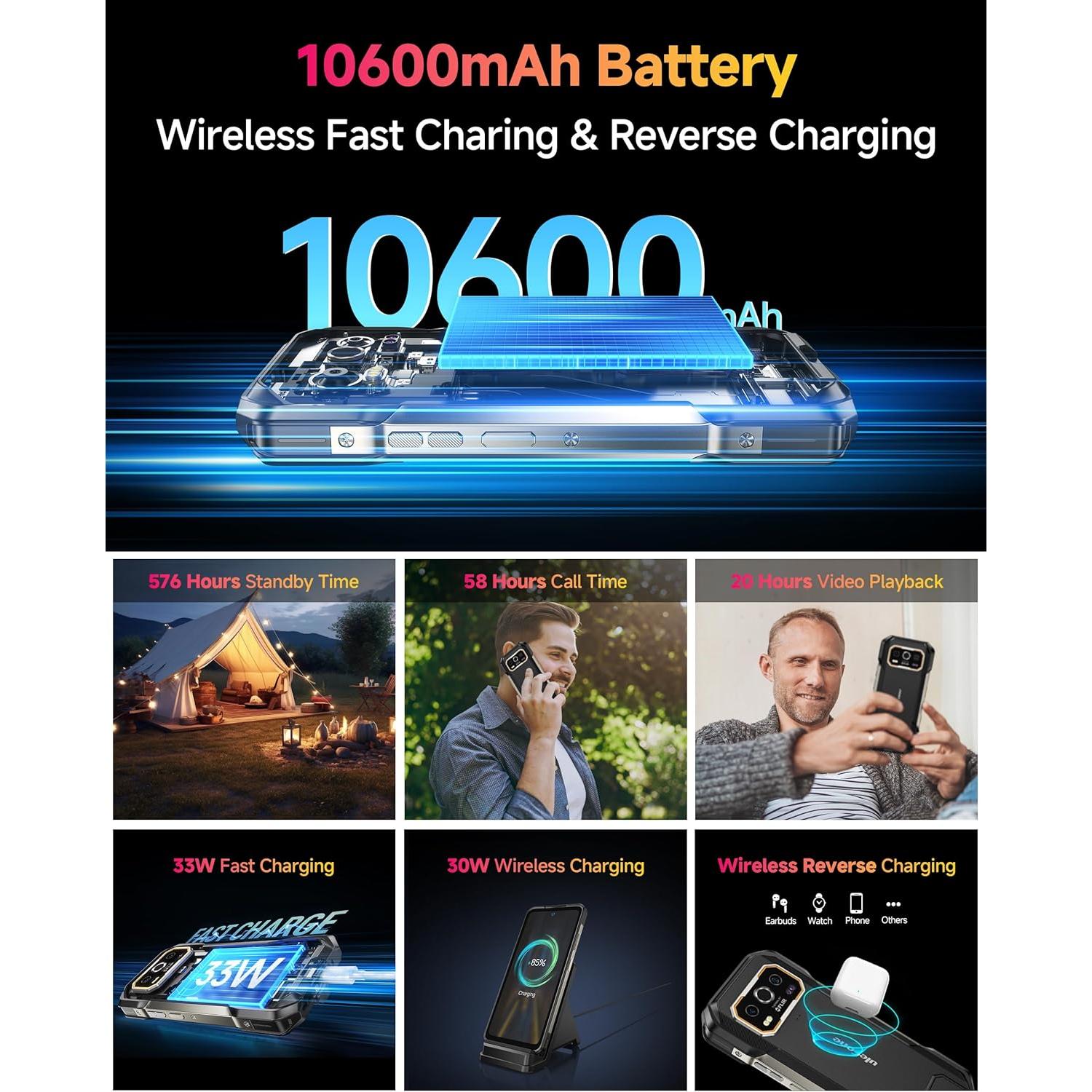 Ulefone Armor 27T Pro 5G Teléfono Resistente 24GB+256GB