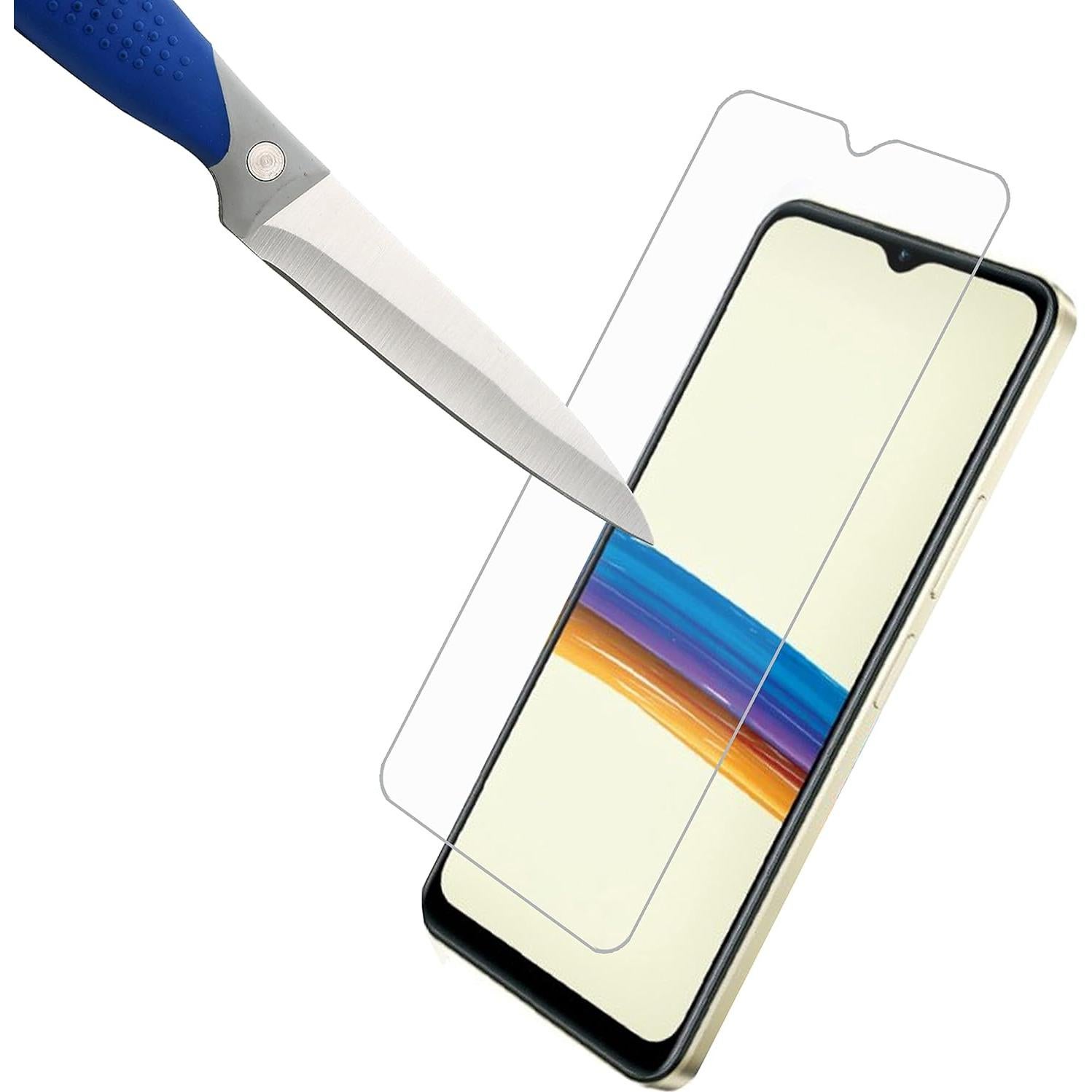 Mr.Shield Protector de Pantalla Vidrio Templado Vivo Y16 3 PCS