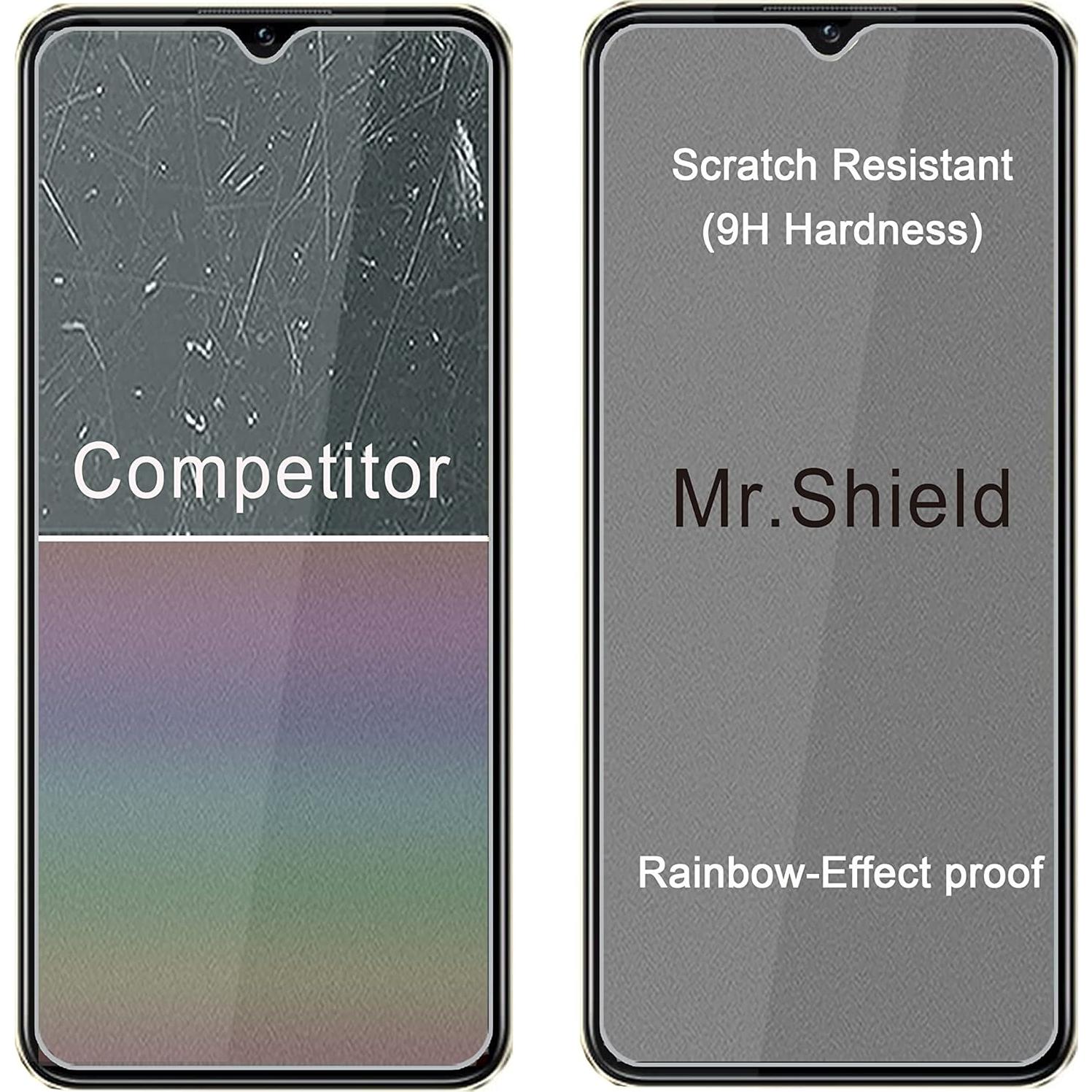 Mr.Shield Protector de Pantalla Vidrio Templado Vivo Y16 3 PCS