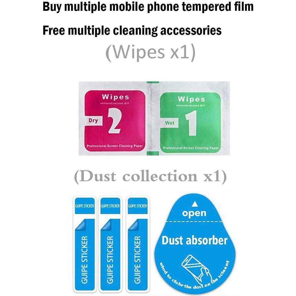 Paquete de 5 Protectores de Pantalla Vidrio Templado AQGG para vivo V21