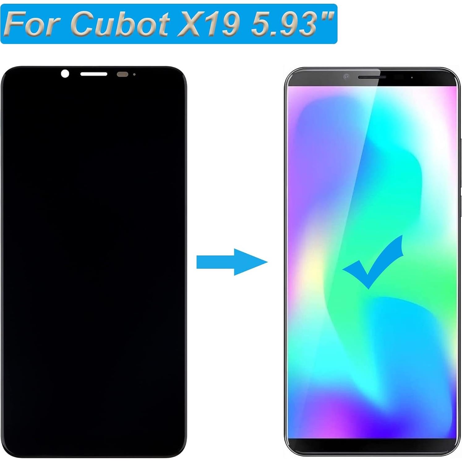 Pantalla LCD Cubot X19 5.93" + Herramientas Incluidas