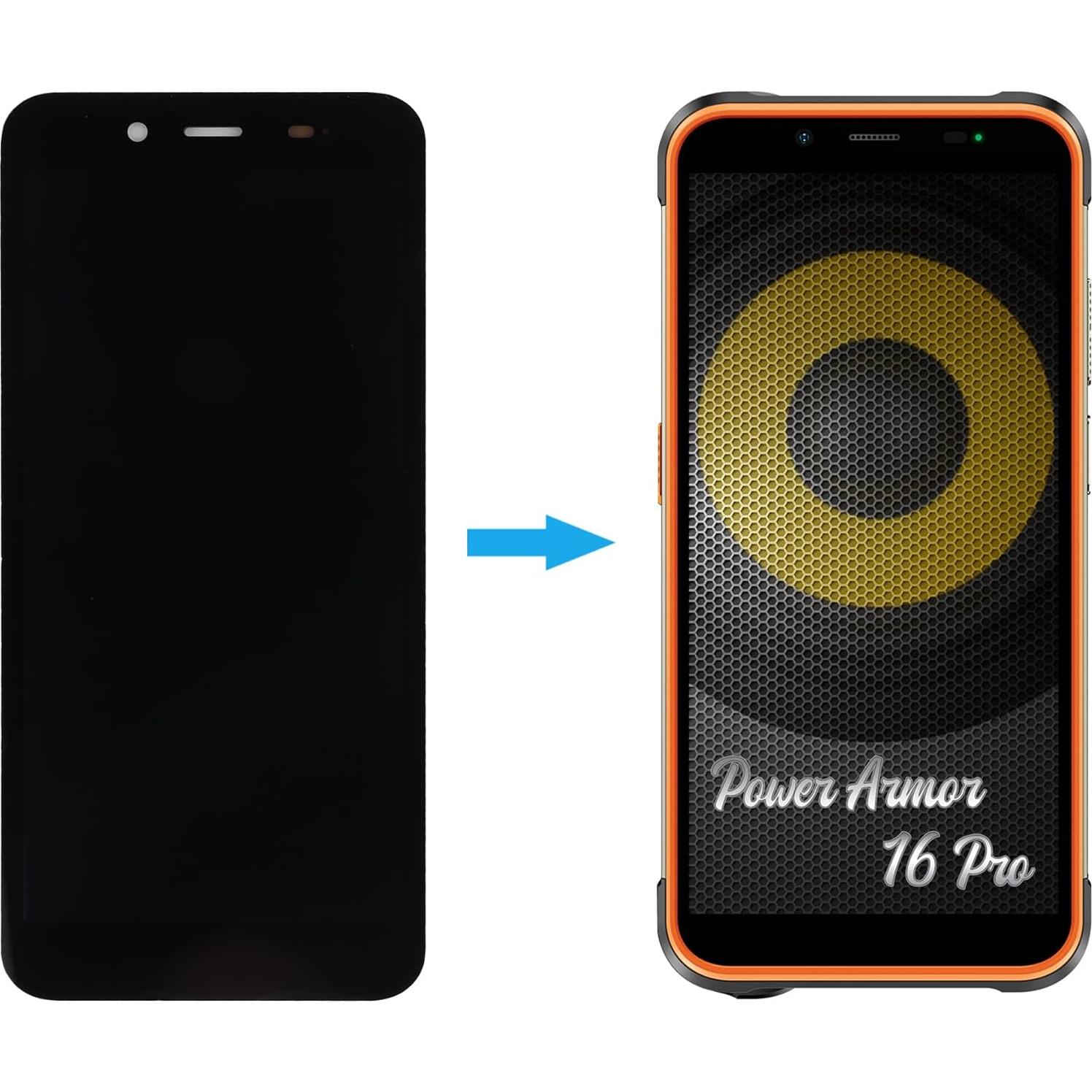 Reemplazo Pantalla LCD Ulefone Armor 16 Pro + Herramientas