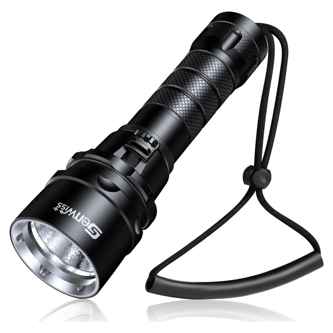 Linterna de Buceo Genwiss GN-T41 2000 Lúmenes Impermeable