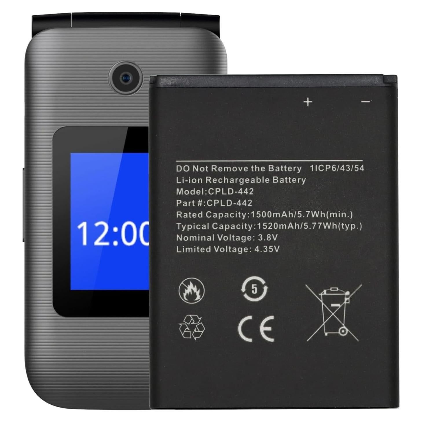 Batería de Reemplazo WUHAO CPLD-442 para Coolpad Belleza 1520mAh