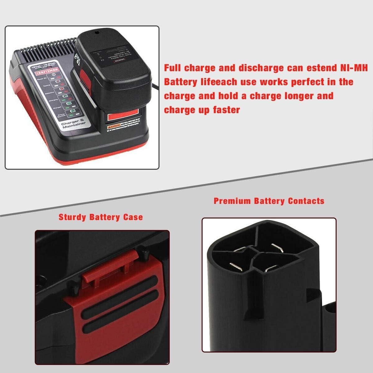 Batería Vanon C-3 4.8Ah 19.2V Ni-MH para Craftsman