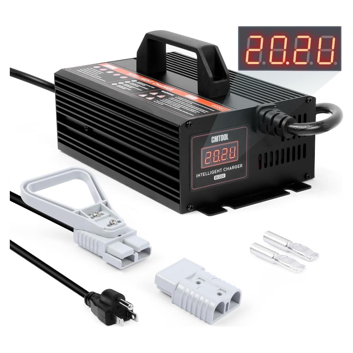 Cargador de Batería Inteligente CMTOOL 24V 20A Automático