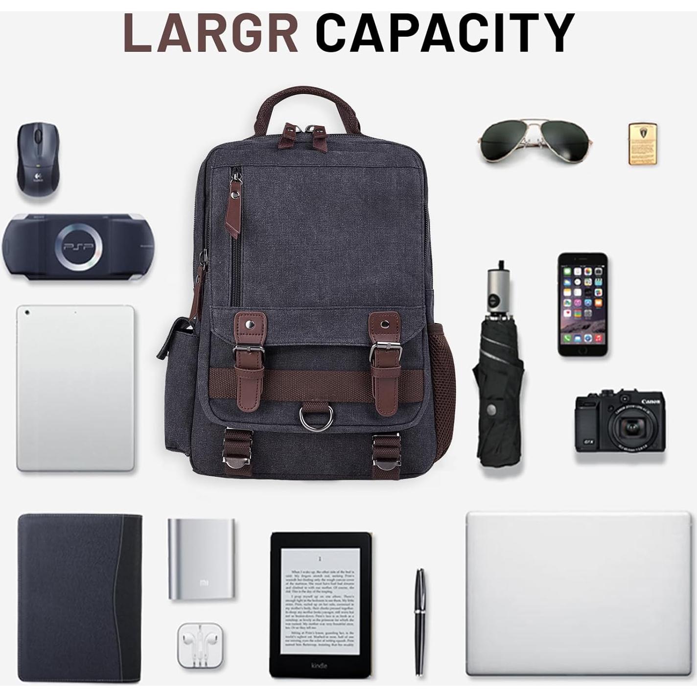 Bolsa Mensajera de Lona mygreen 29x39x12 cm Caqui