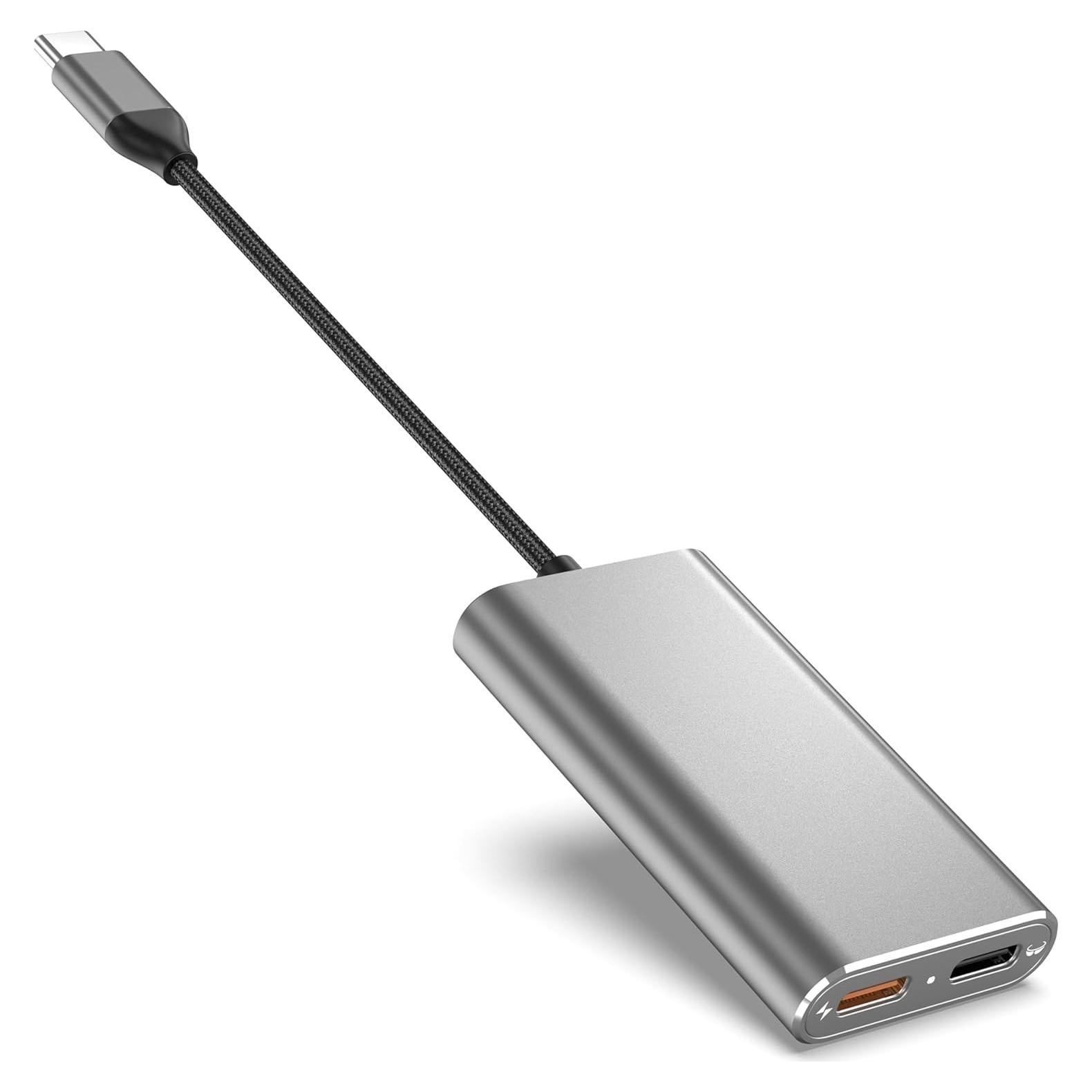 Adaptador USB-C KIHENG para Gafas AR - Carga Rápida 100W