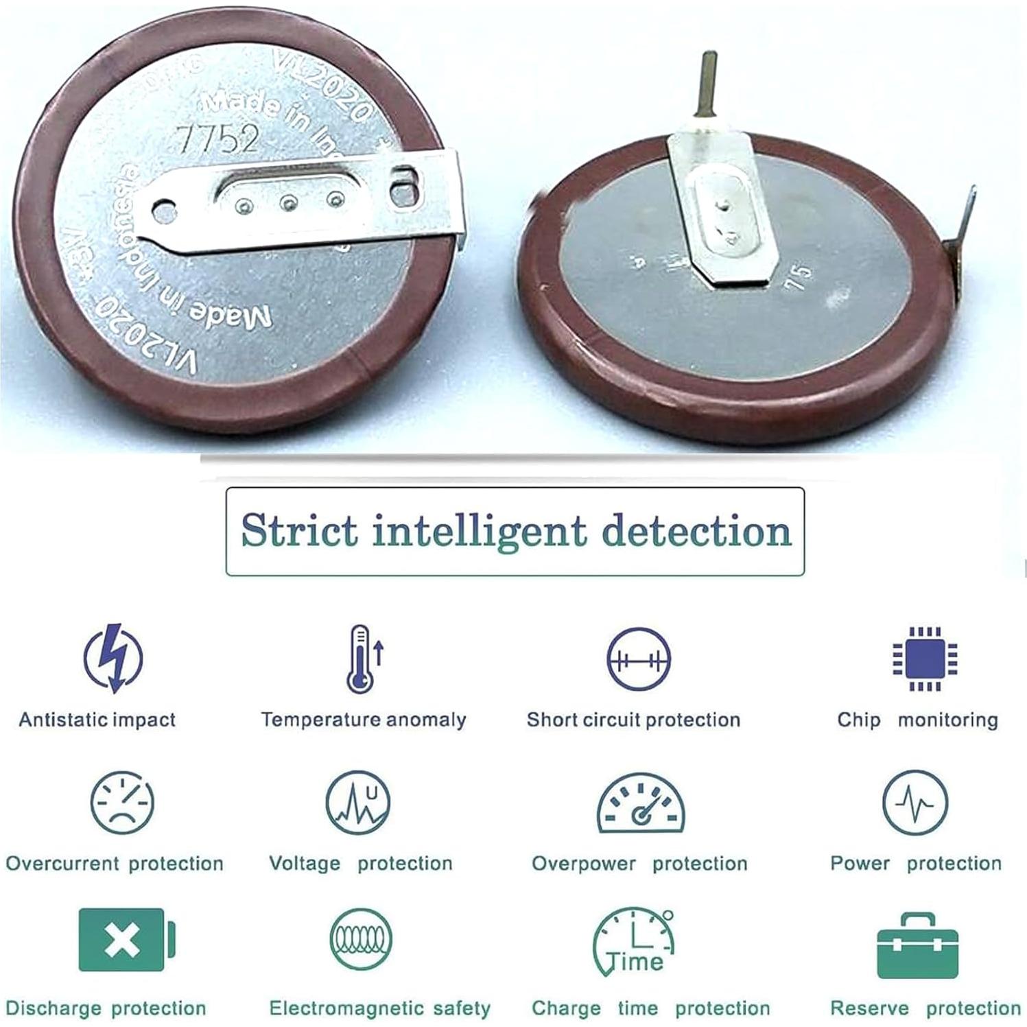 Batería VL2020 2PCS para Llave BMW 1, 3, 5, 6, 7 Series