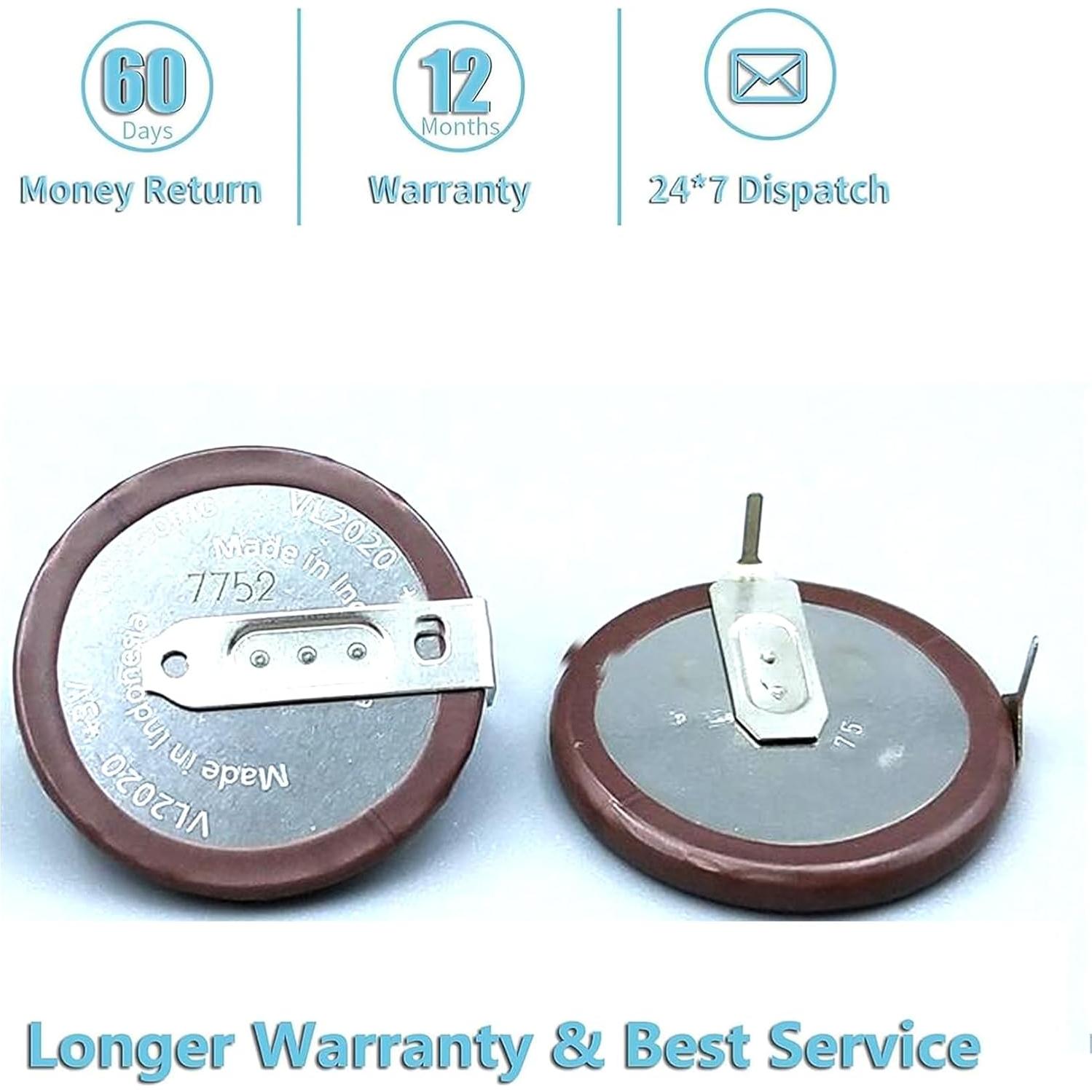 Batería VL2020 2PCS para Llave BMW 1, 3, 5, 6, 7 Series