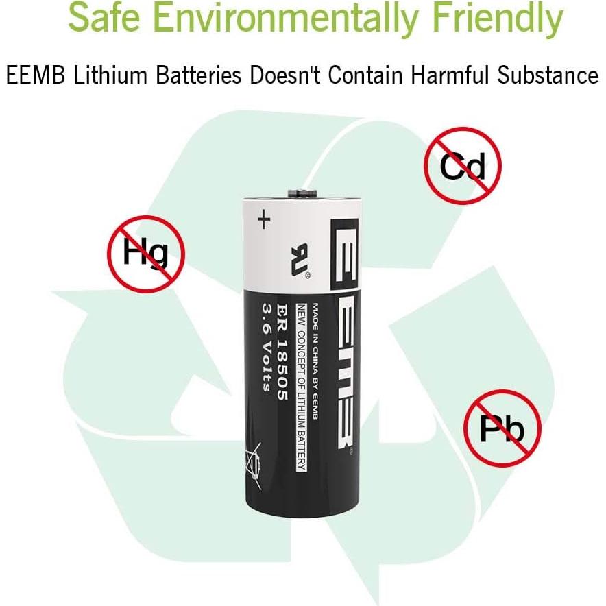 Batería de Litio No Recargable EEMB ER18505 3.6V 4100mAh