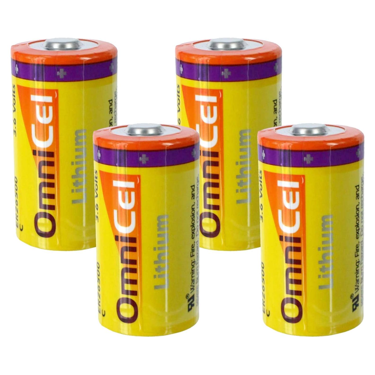 Batería de Litio OmniCel ER26500 3.6V 8.5Ah Tamaño C