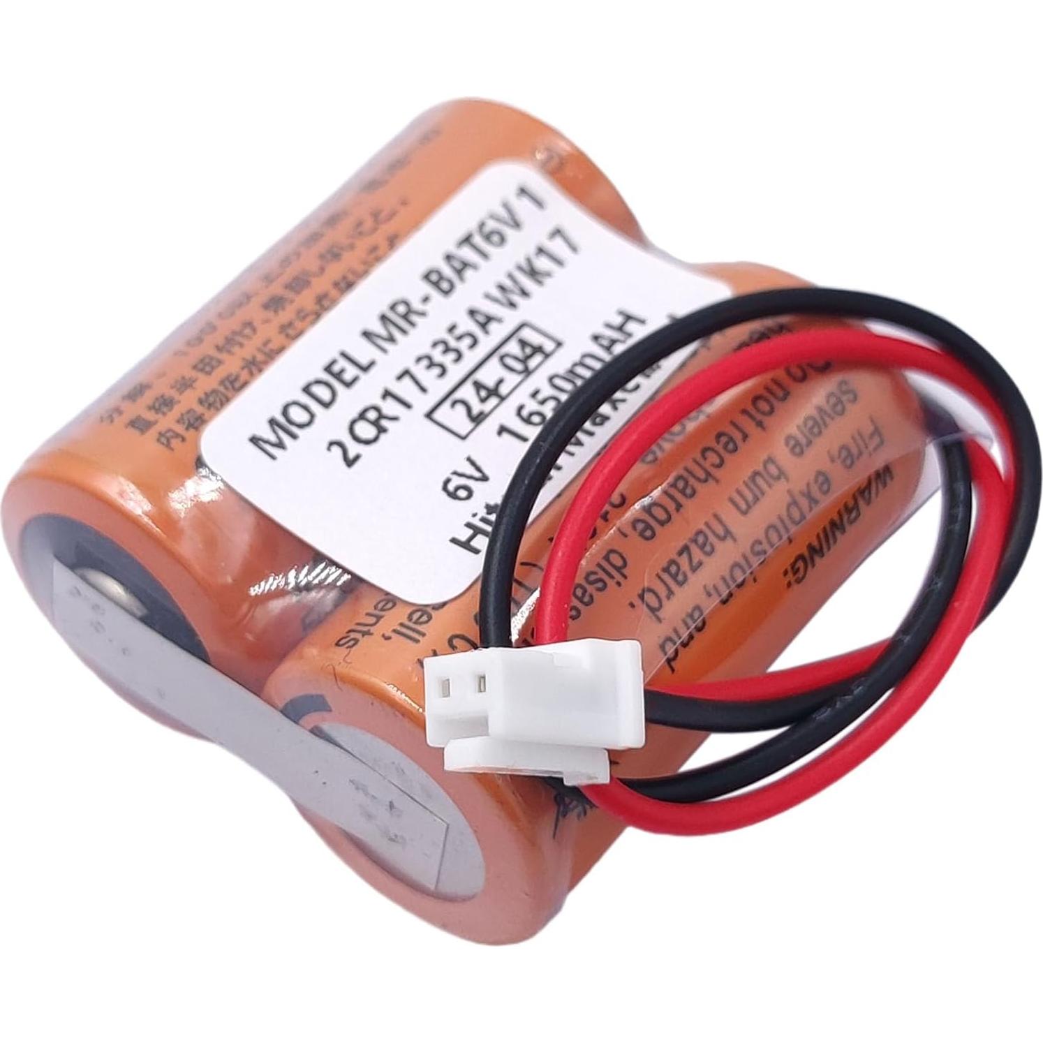 Batería de Litio 6V 1650mAh MR-BAT6V1 2CR17335A - 5 Piezas