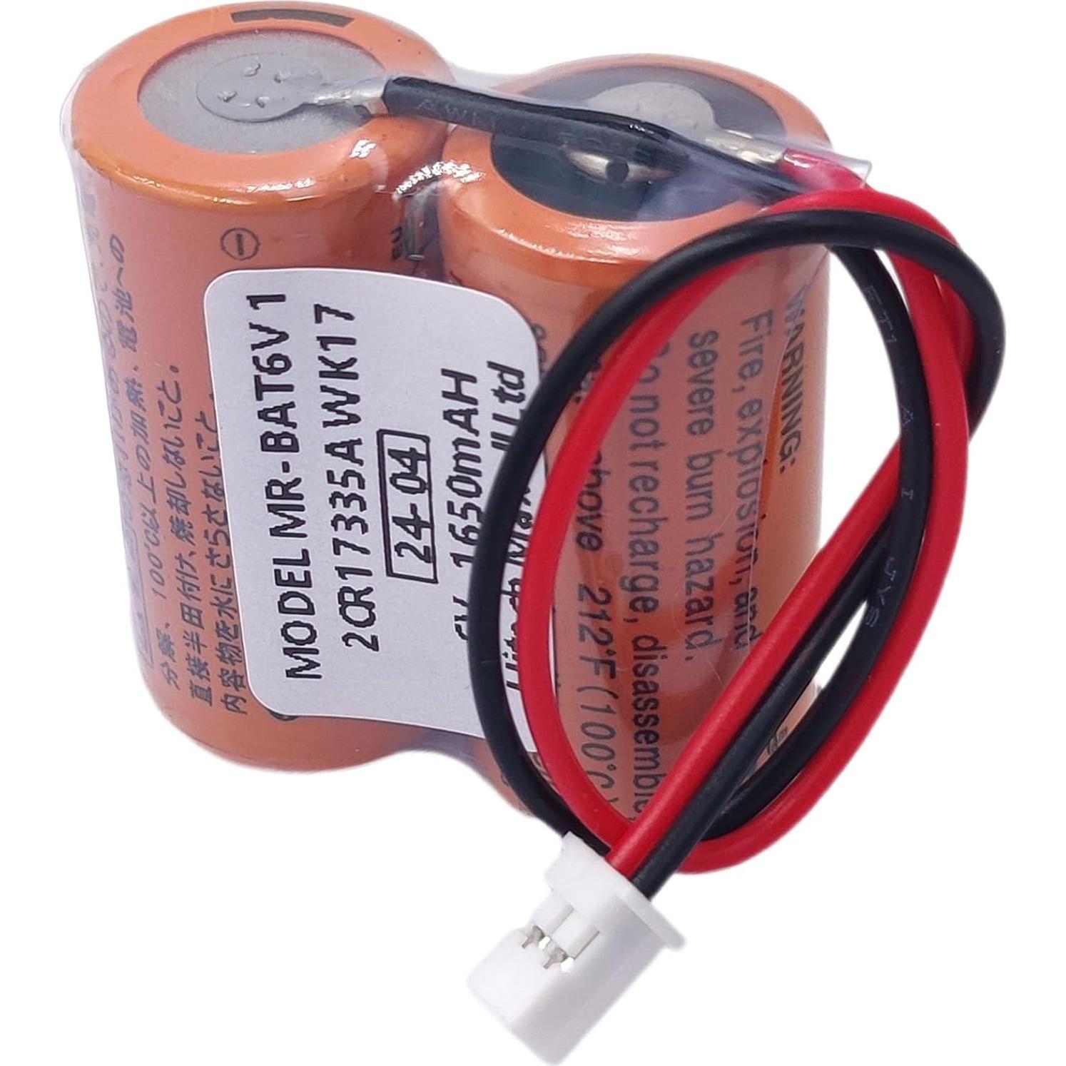Batería de Litio 6V 1650mAh MR-BAT6V1 2CR17335A - 5 Piezas