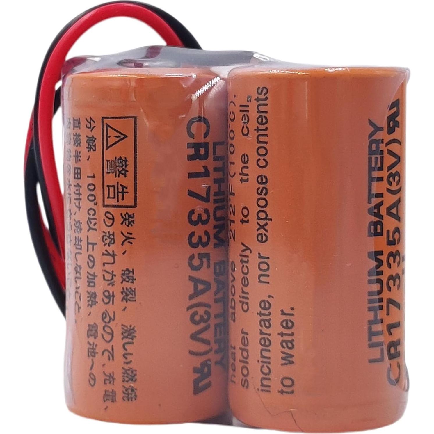 Batería de Litio 6V 1650mAh MR-BAT6V1 2CR17335A - 5 Piezas