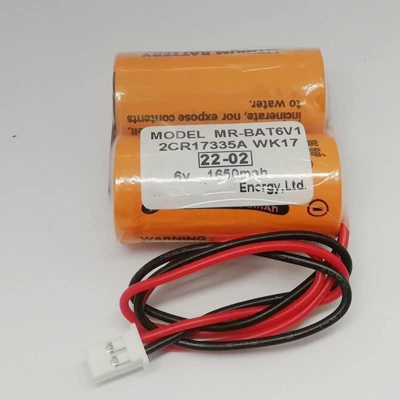 Batería de Litio 6V 1650mAh MR-BAT6V1 2CR17335A - 5 Piezas