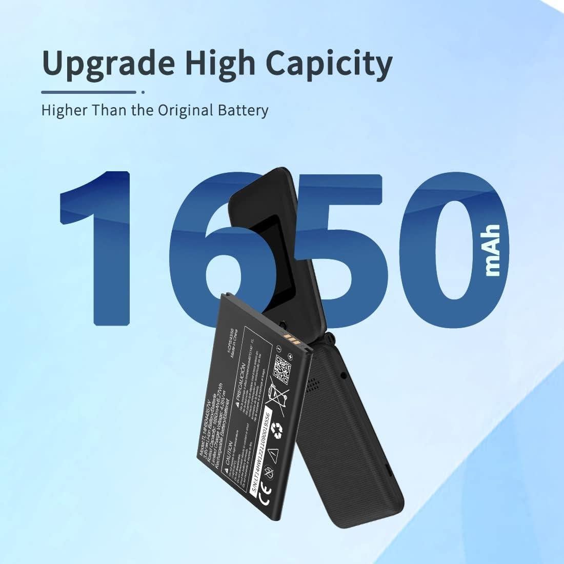 Batería de Reemplazo ITMBET TL14H5044357W 1650mAh para AT&T Cingular Flip IV