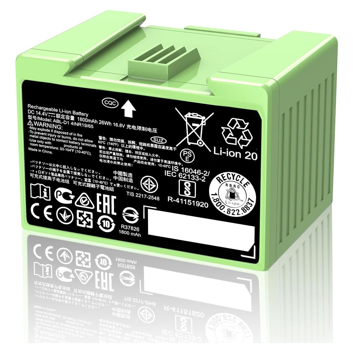 Batería de Litio Ion ABL-D1 para iRobot Roomba i7 j7 e5 e6