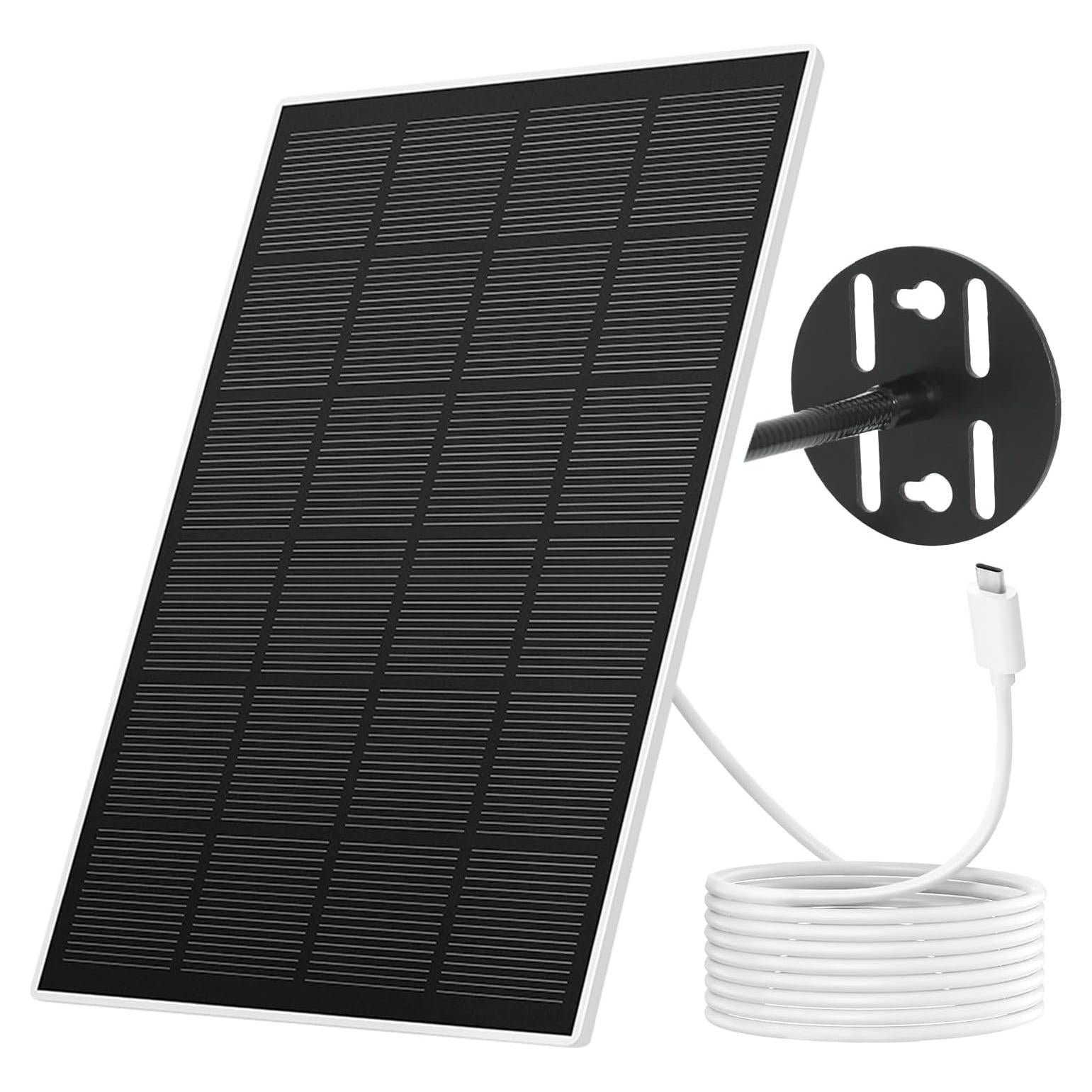 Panel Solar NETVUE 3W para Cámara de Comedero de Aves