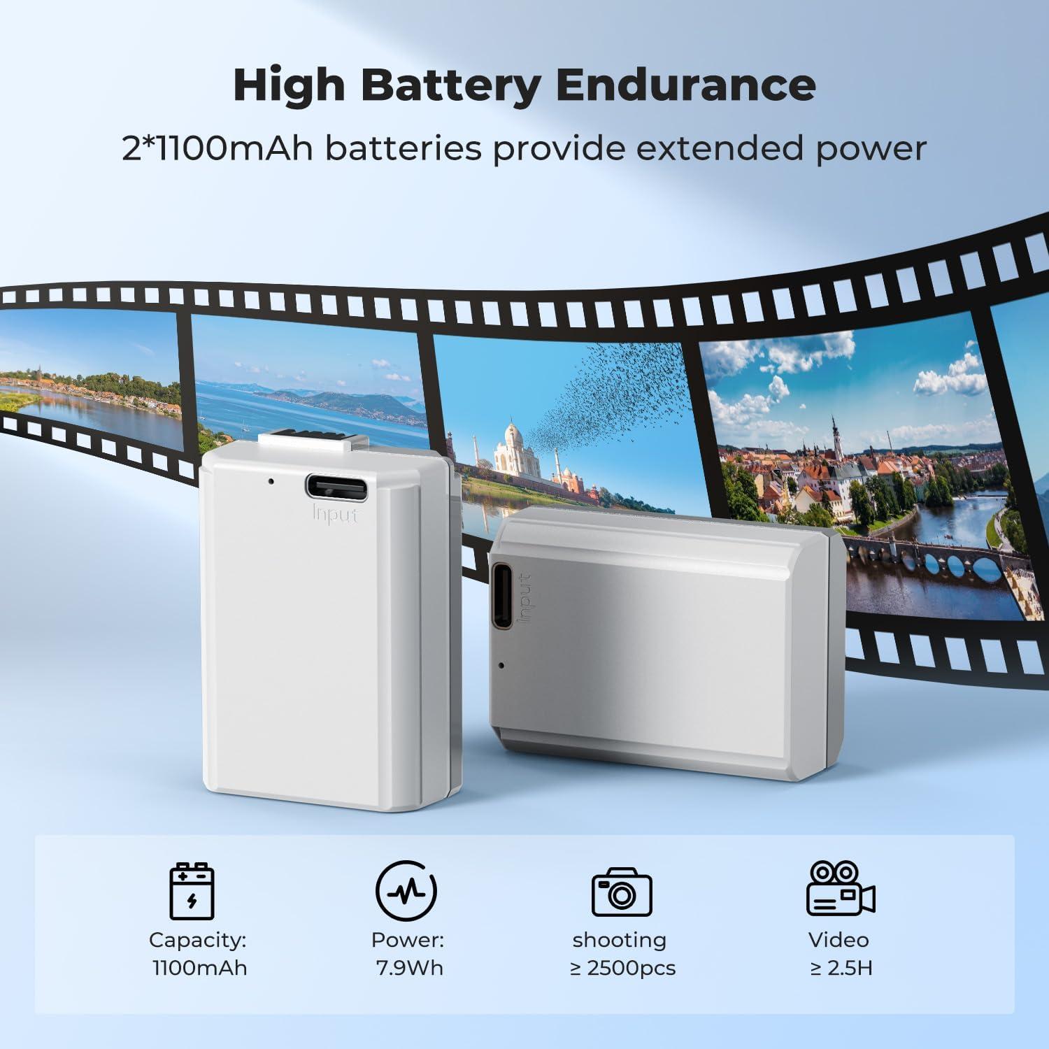 Baterías K&F CONCEPT NP-FW50 2-Pack Carga Rápida USB-C