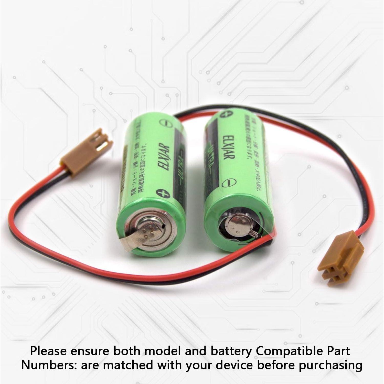 Paquete de 5 Baterías de Litio No Recargable Elxjar CR17450SE-R 3V 2200mAh