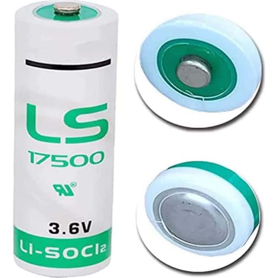 Paquete de 4 Baterías de Litio LS17500 3.6V 3600mAh MAXICHUN