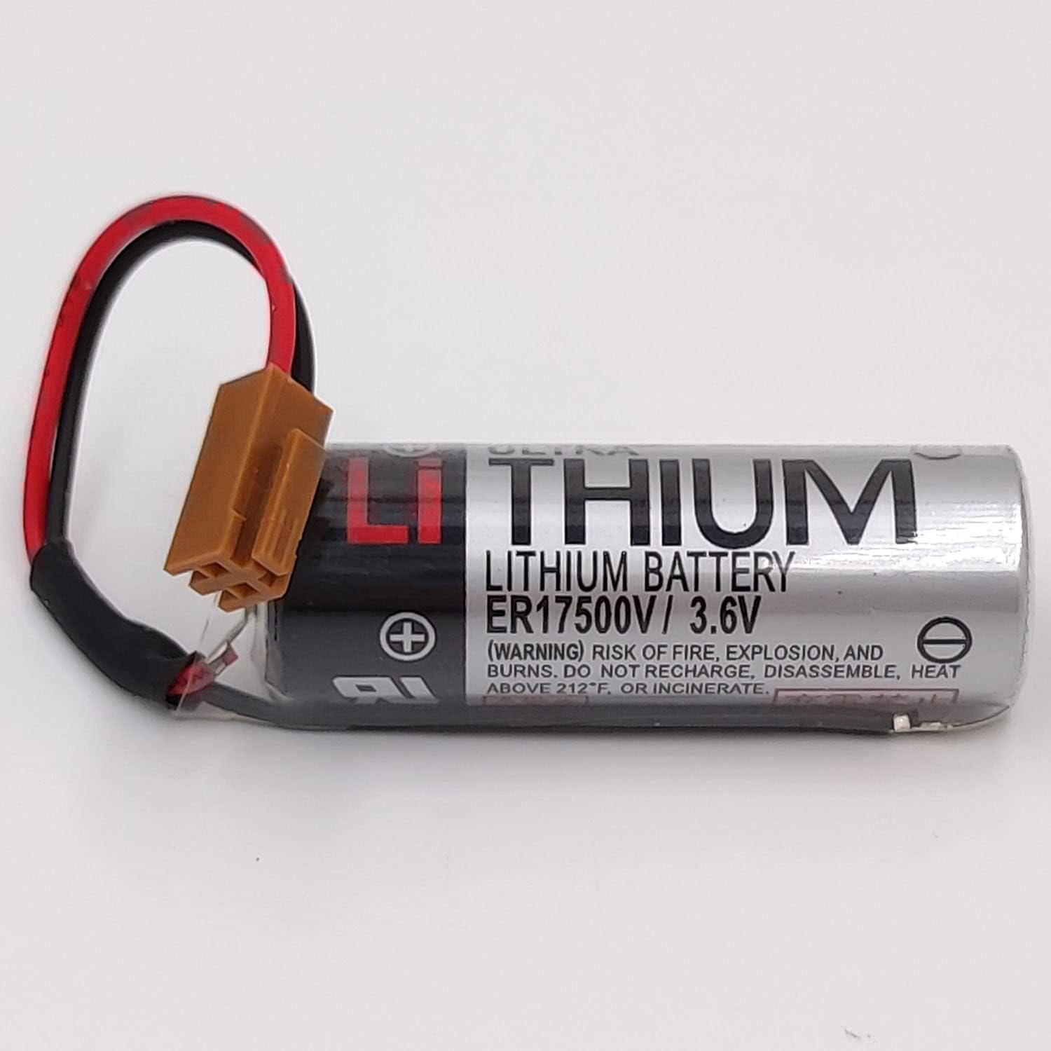 Paquete de 10 Baterías PLC ER17500V 3.6V Litio 2700mAh