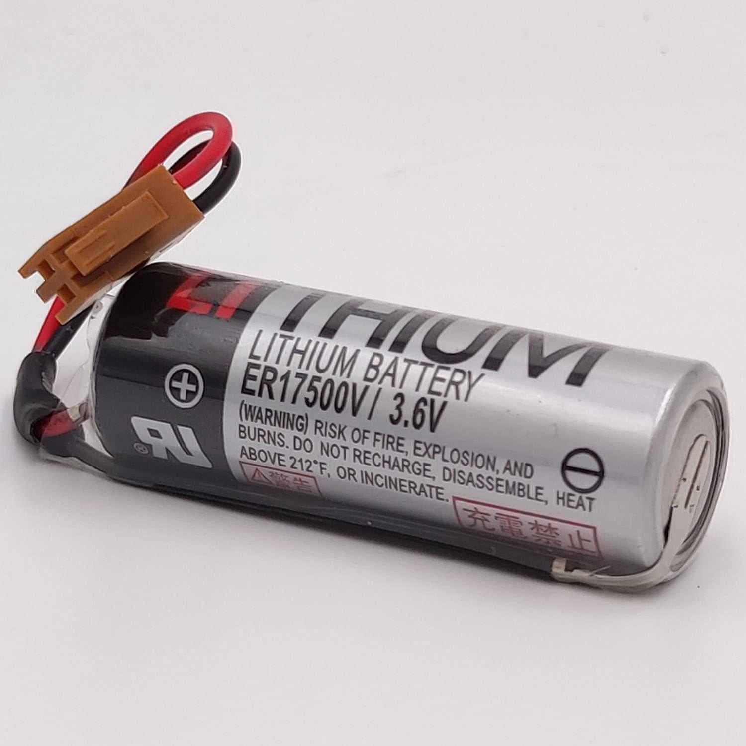 Paquete de 10 Baterías PLC ER17500V 3.6V Litio 2700mAh