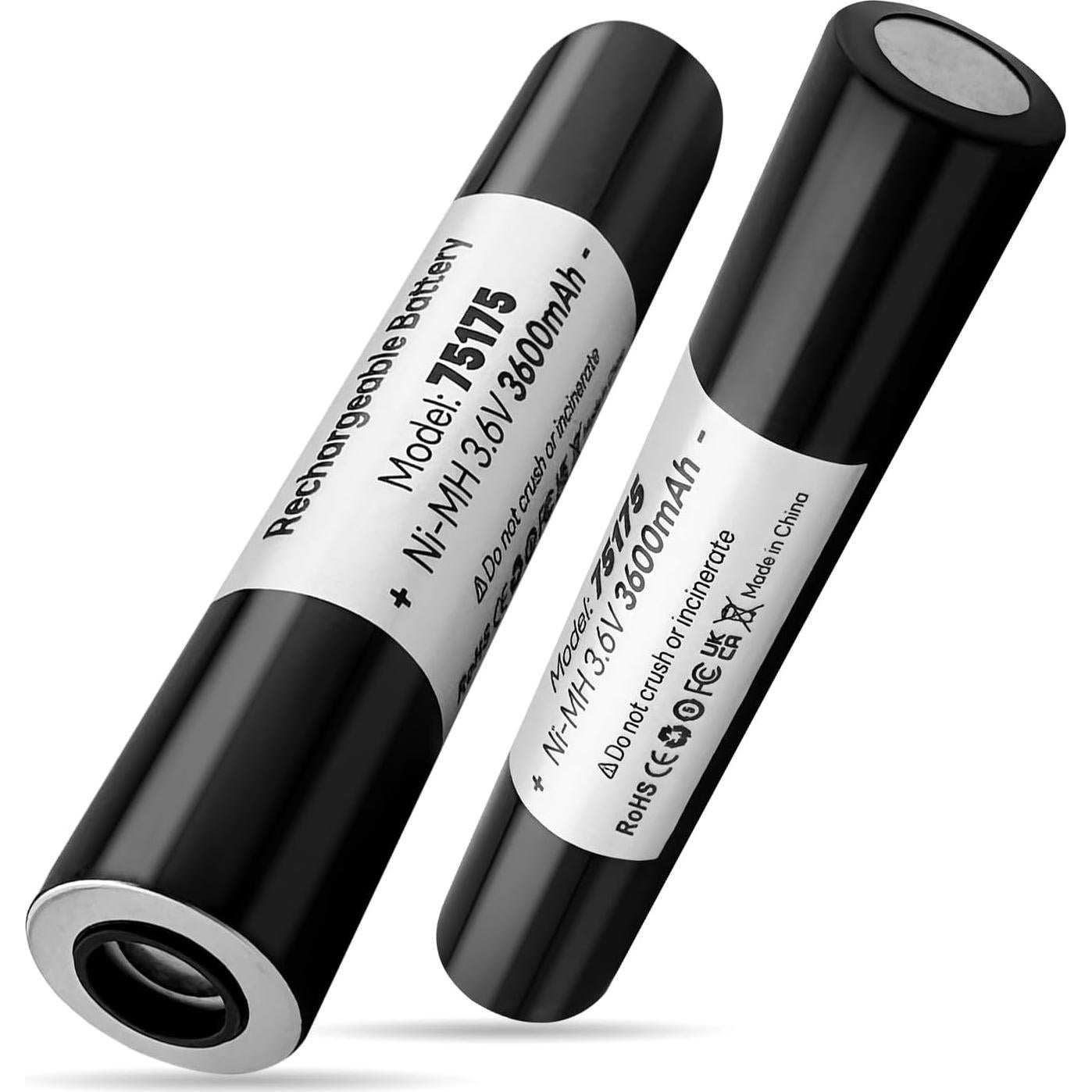 Batería Recargable Ni-MH 3.6V 3600mAh 75175 para Linternas Streamlight