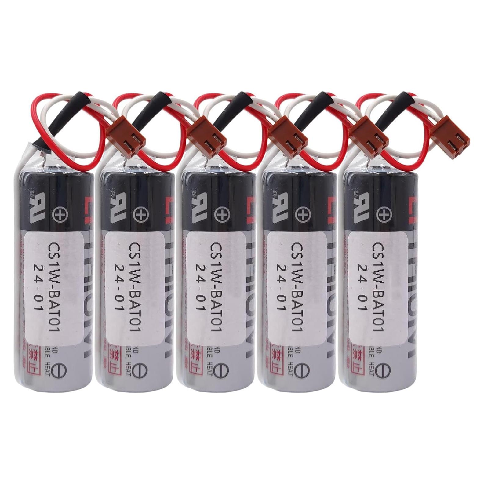 Paquete de 5 Baterías de Litio ER17500V 3.6V 2700mAh Zivases