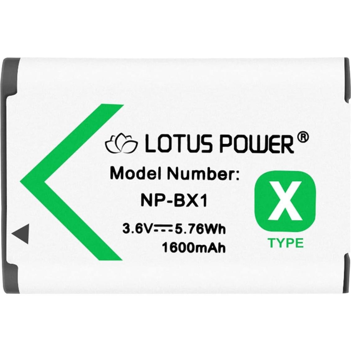 Batería de Ión de Litio NP-BX1 LOTUS POWER para Sony