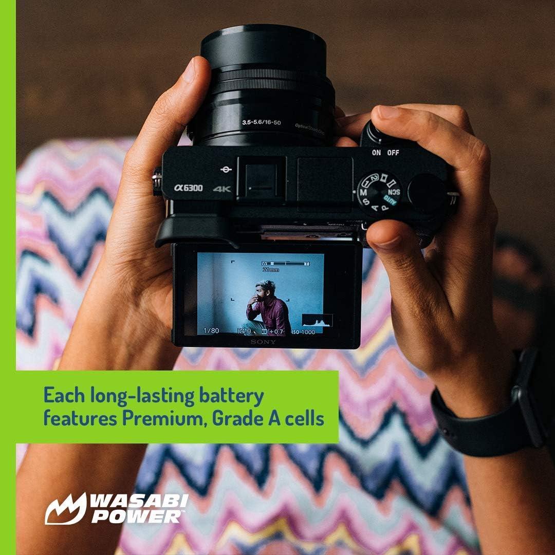 Kit de Baterías y Cargador Wasabi Power NP-BX1 para Sony