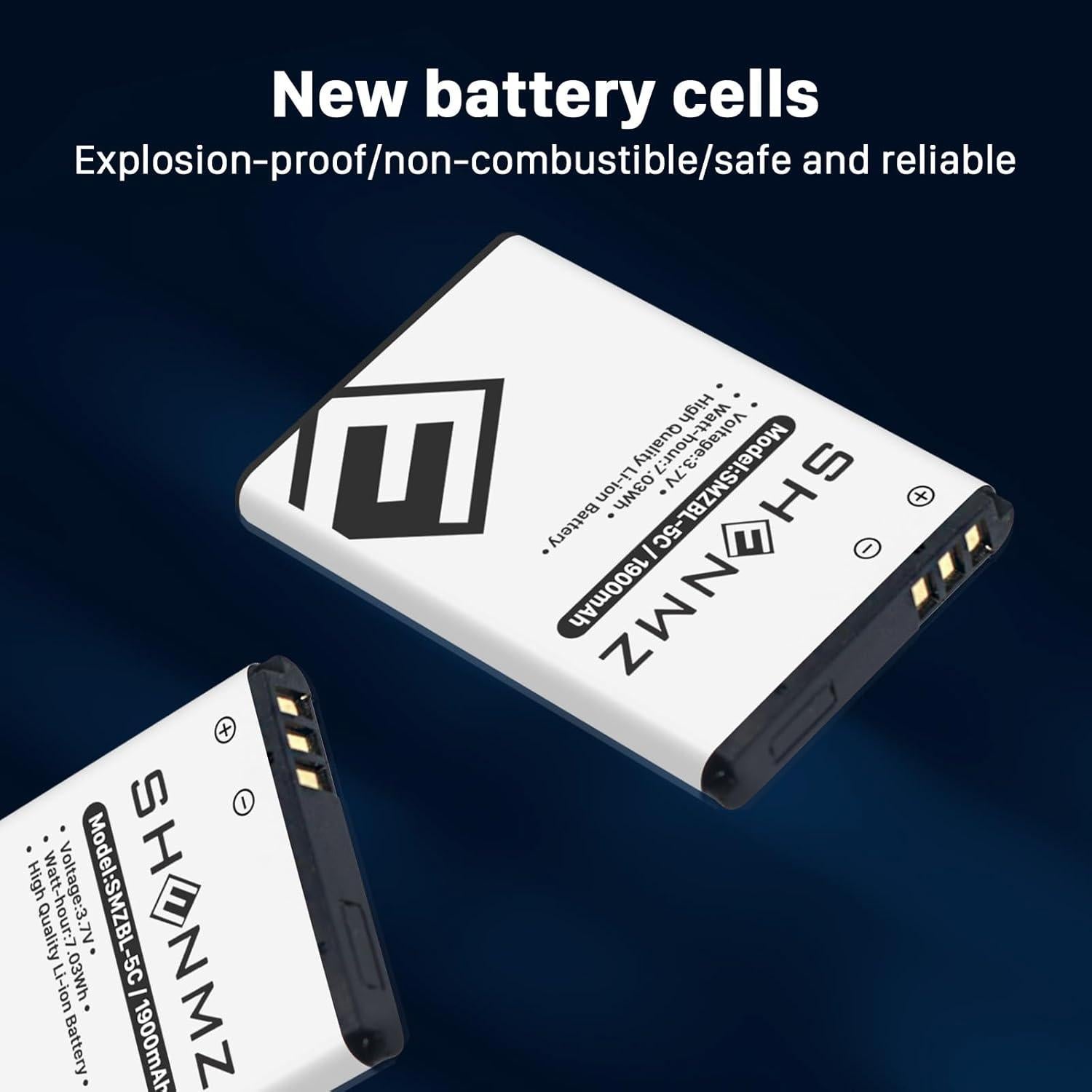 Kit de Batería BL-5C 1900mAh + Cargador Compatible Nokia