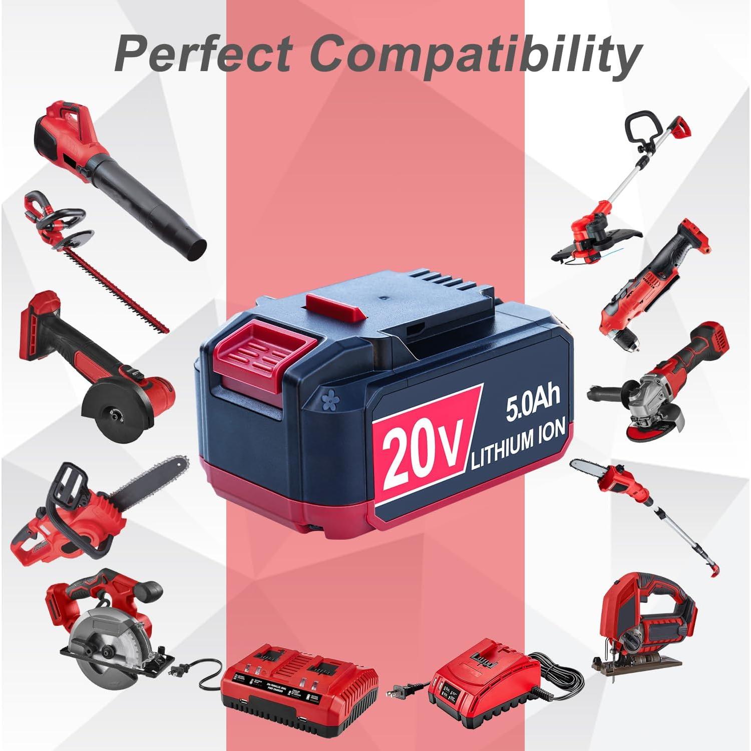 Batería de Litio-Ion 5000mAh 20V Bauer - Reemplazo Profesional