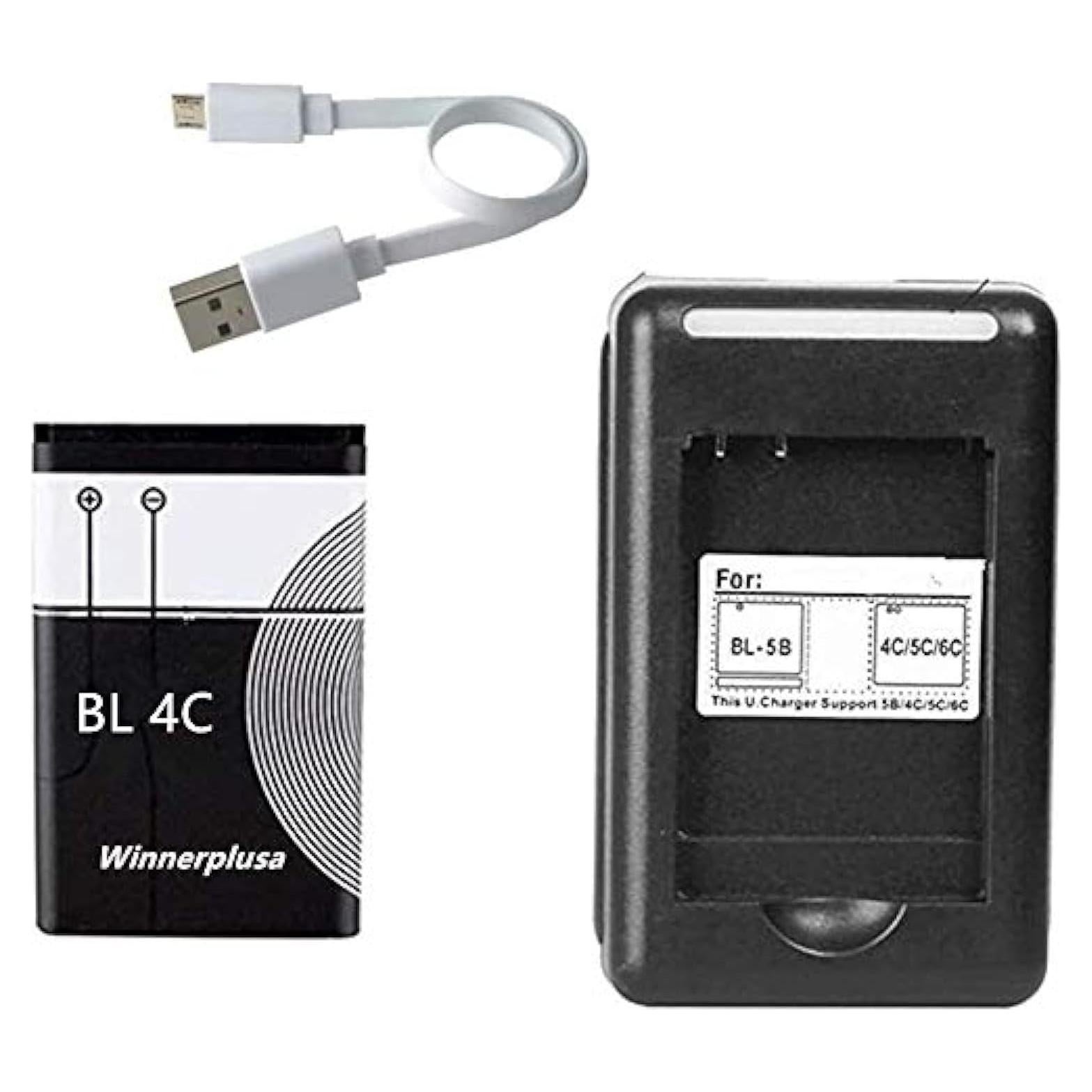 Batería de Litio BL-4C para Nokia - 3.8V 5.92Whr