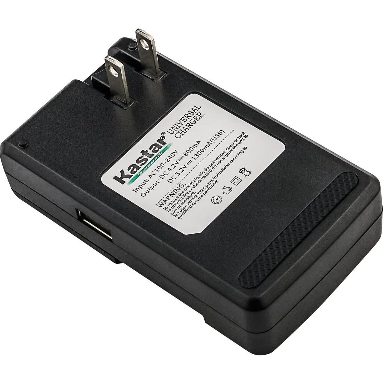 Kastar Batería BL-4C y Cargador LCD Inteligente 2-Pack