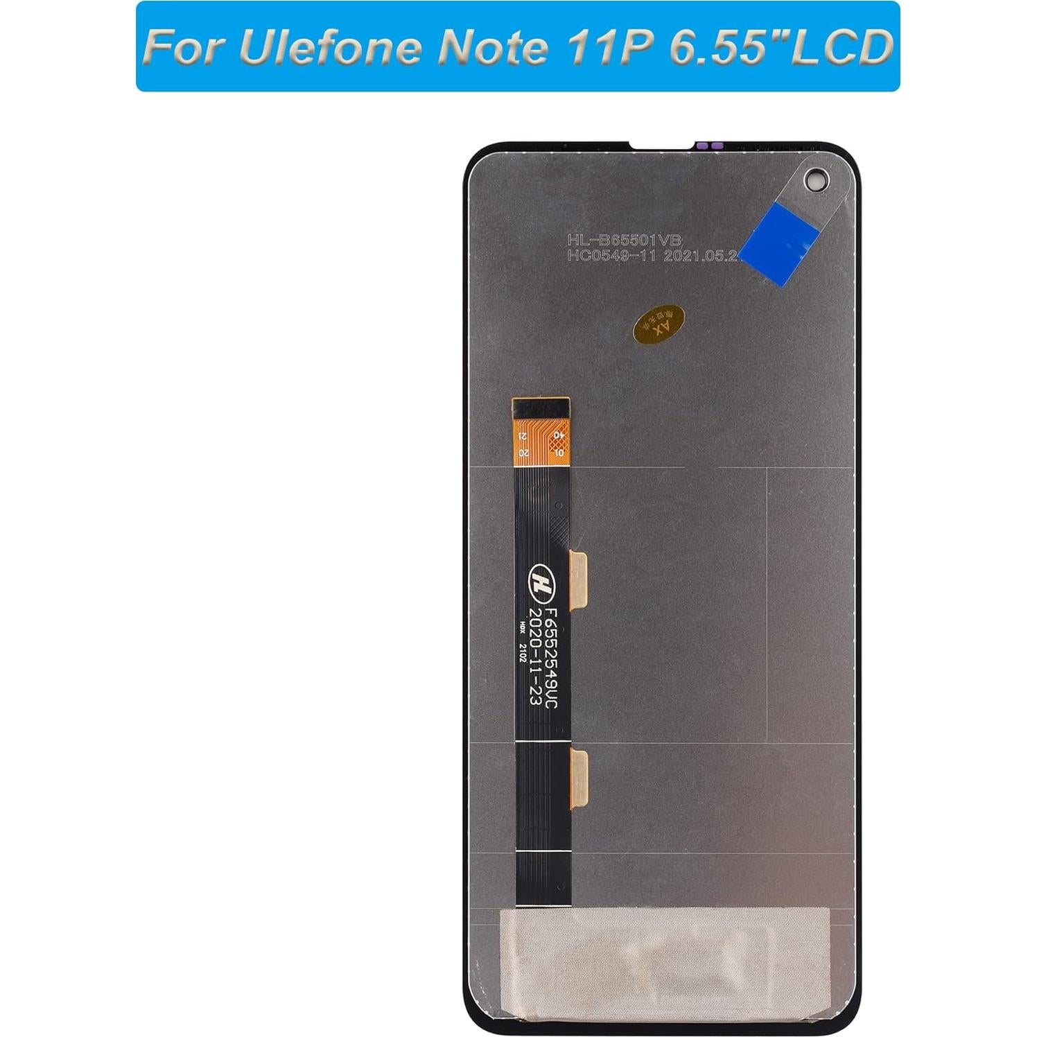 Pantalla LCD Ulefone Note 11P 6.55" + Herramientas Incluidas