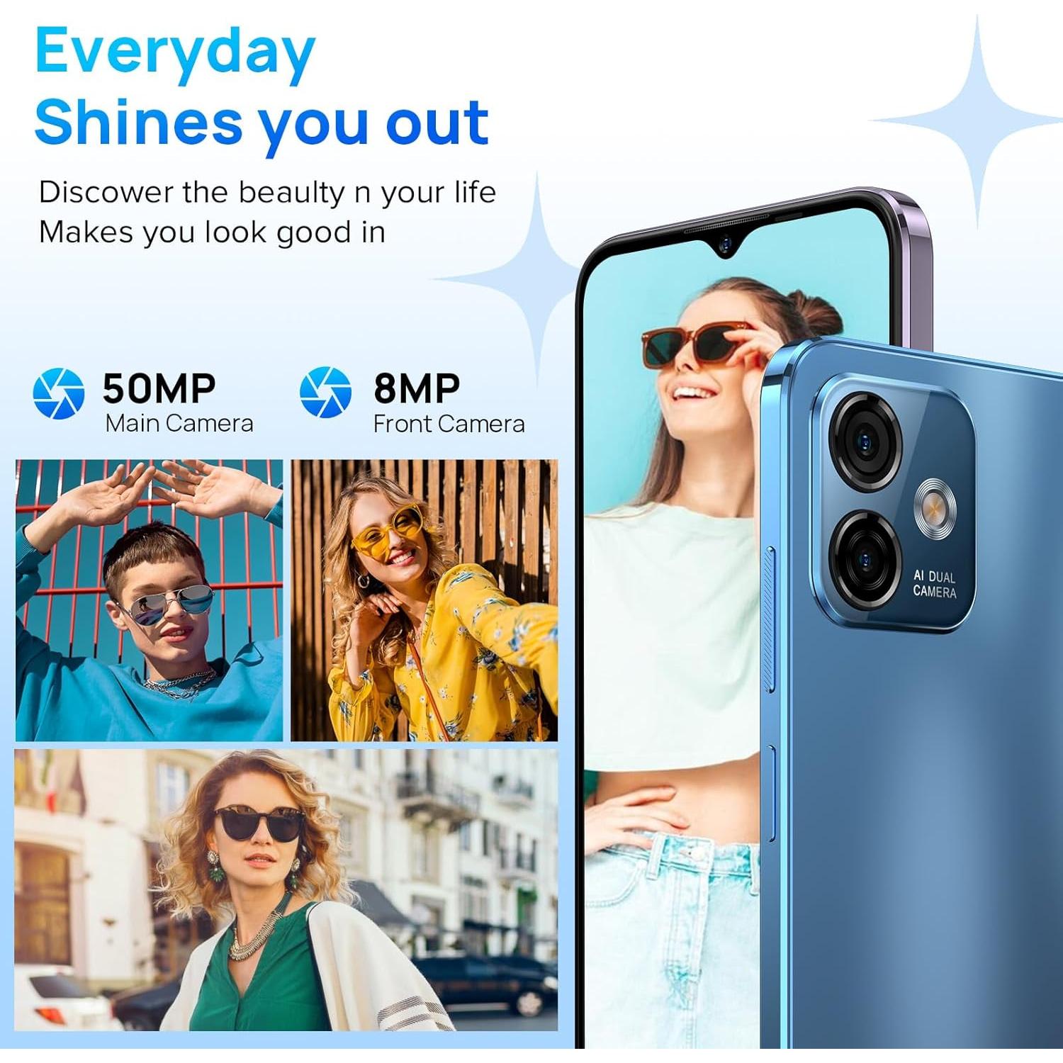 Ulefone Note 16 Pro Smartphone 12GB RAM 128GB 50MP Android 13