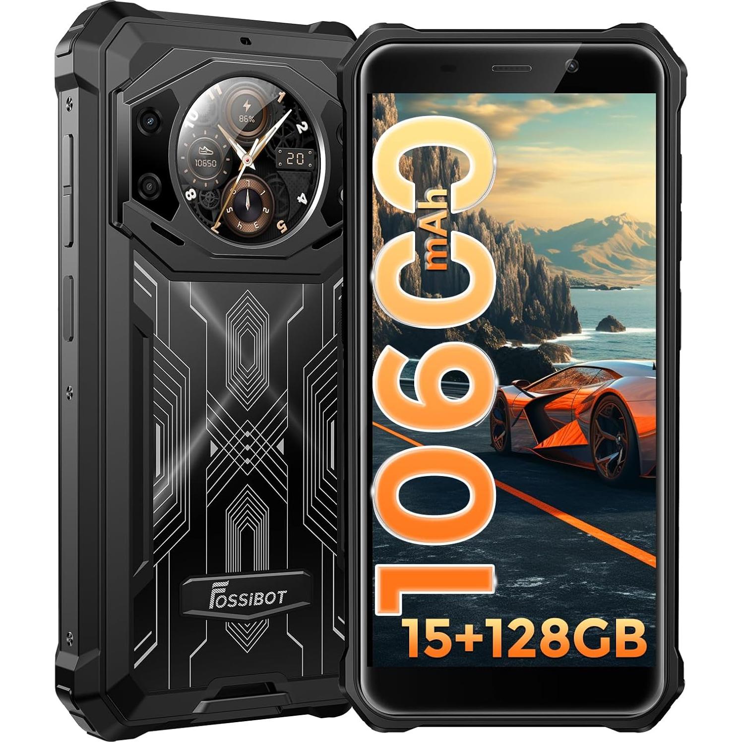 Smartphone Resistente FOSSIBOT F101 Pro 10600mAh 15+128GB