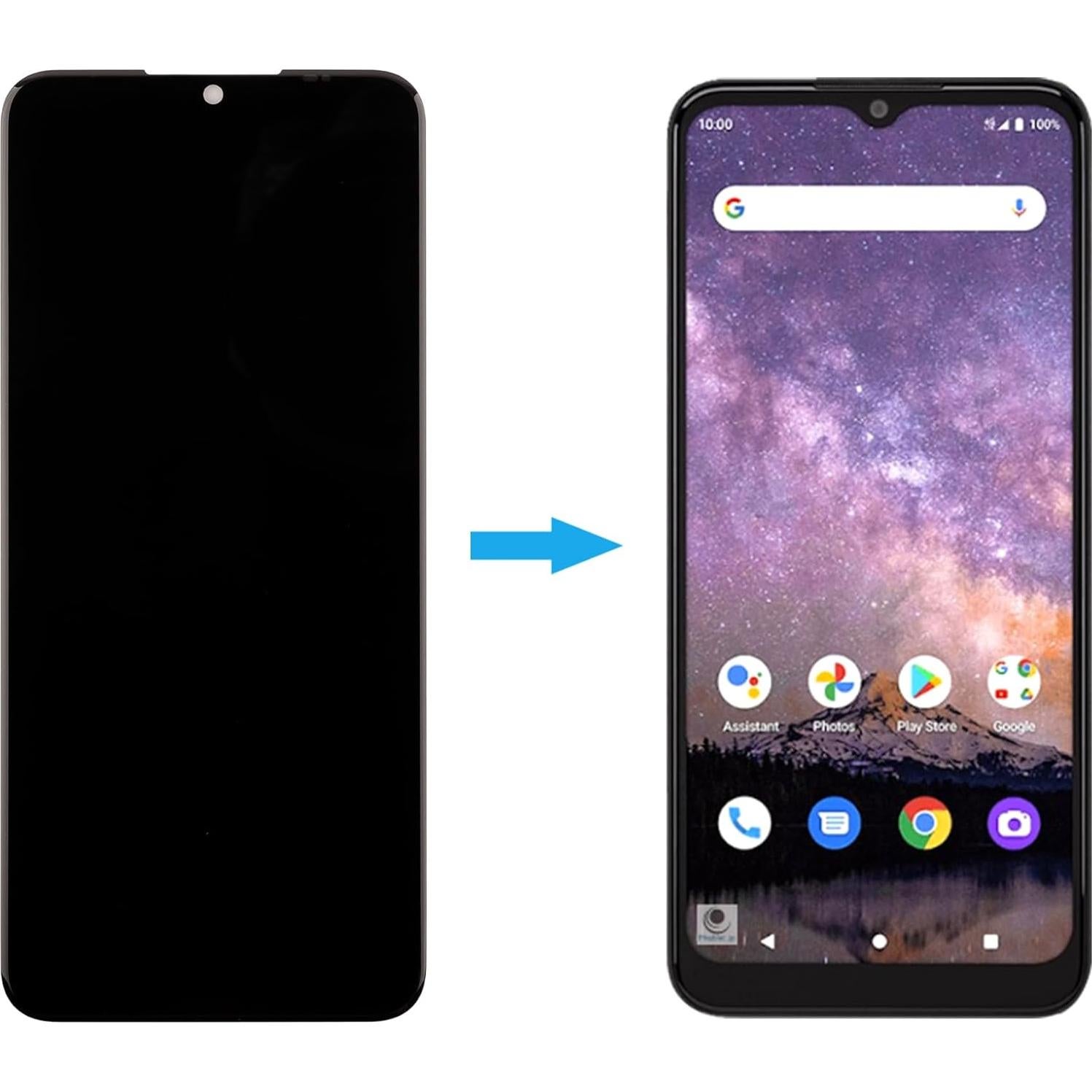 Reemplazo Pantalla LCD Wiko Voix U616 Negro + Kit Herramientas