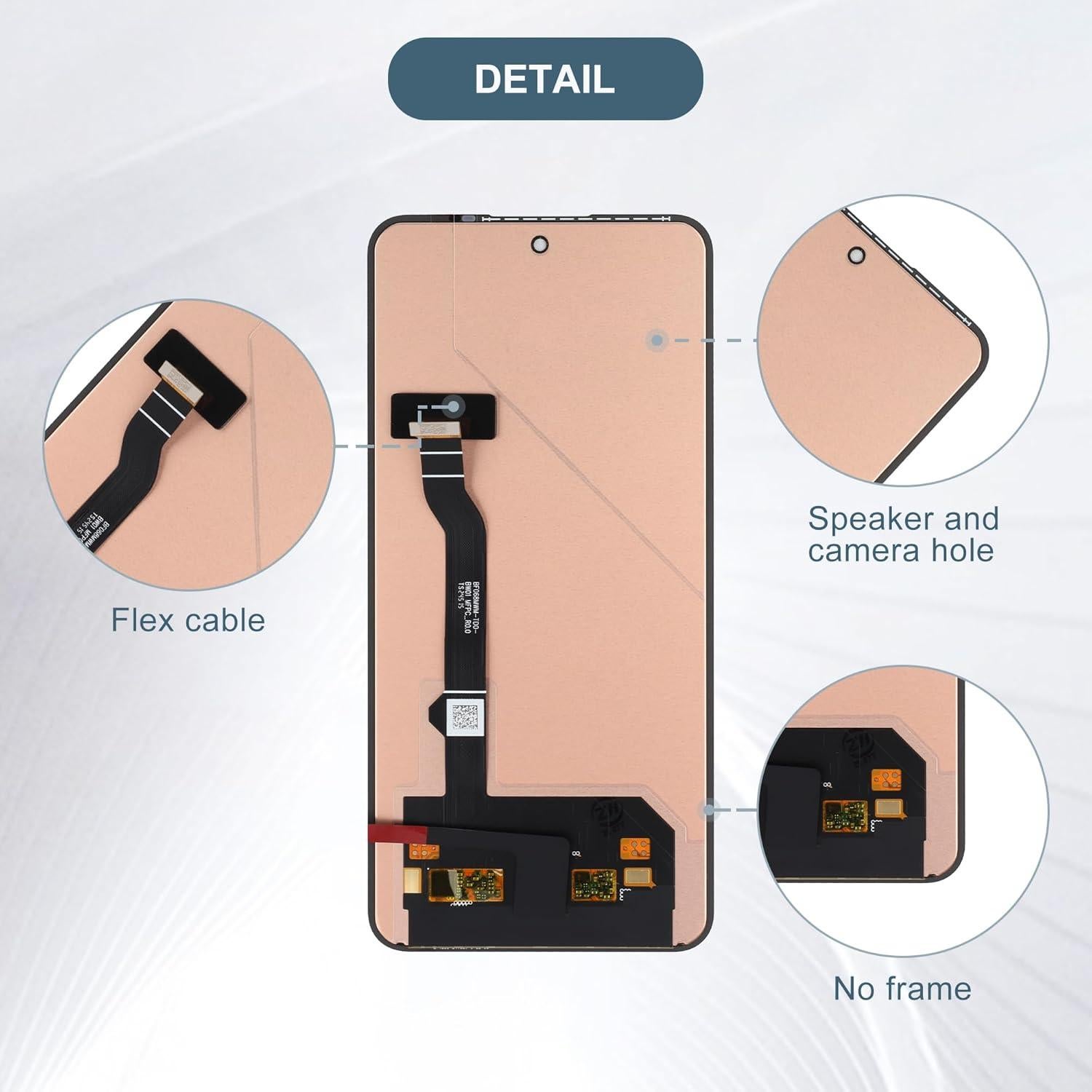 Pantalla LCD Táctil Compatible Nothing Phone (3a) A059 6.77"