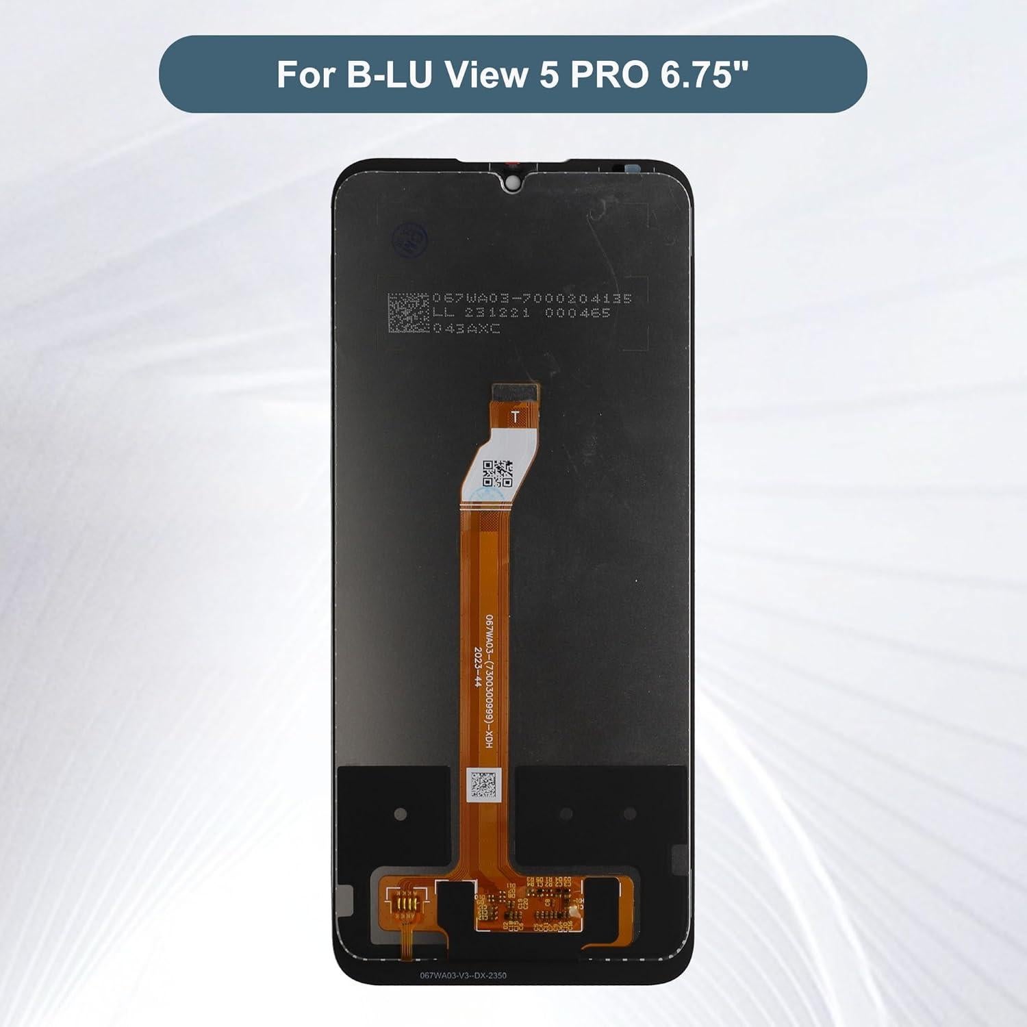 Pantalla LCD Táctil Digitalizador BLU View 5 PRO 6.75" Negro