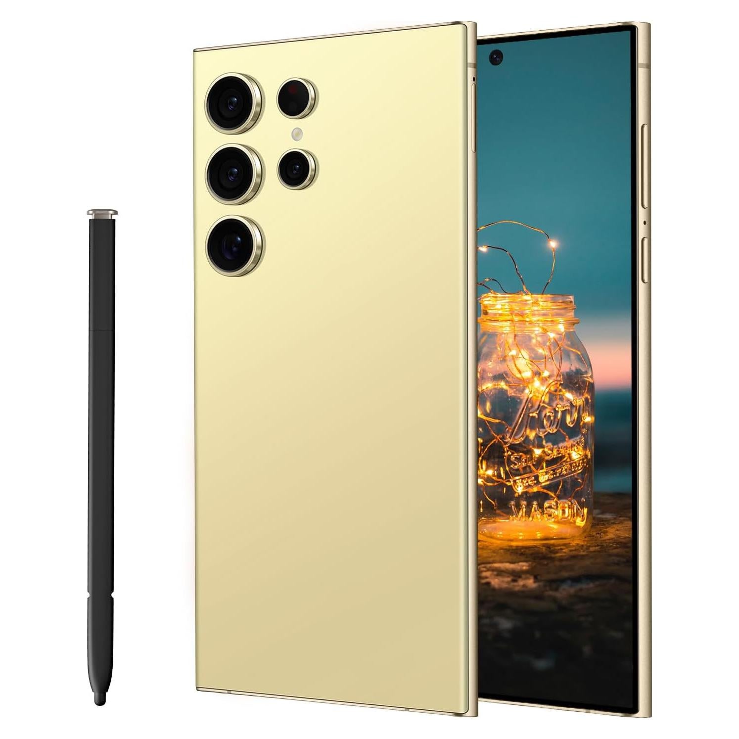 C24 Ultra Smartphone 5G Yemjaw 16GB RAM 512GB Amarillo