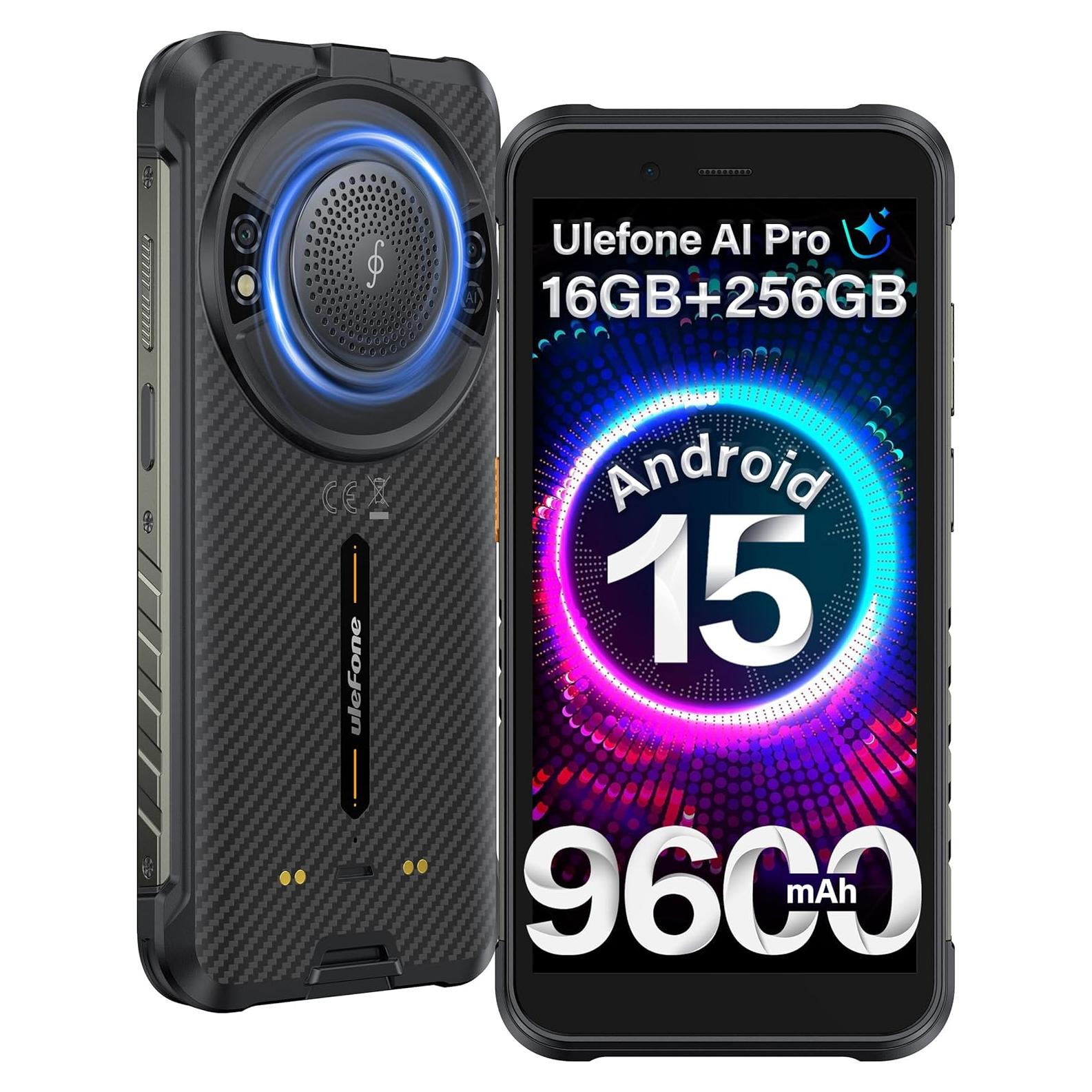Ulefone RugKing Smartphone Rugerizado 4G 16+256GB 50MP 9600mAh