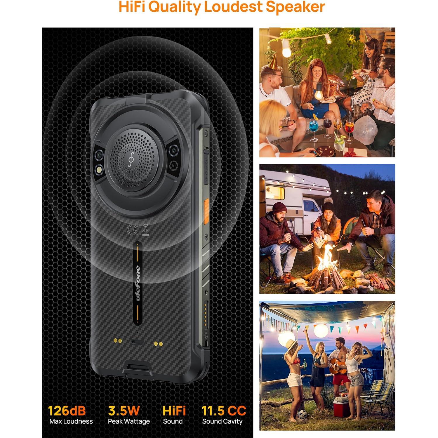 Ulefone RugKing Smartphone Rugerizado 4G 16+256GB 50MP 9600mAh