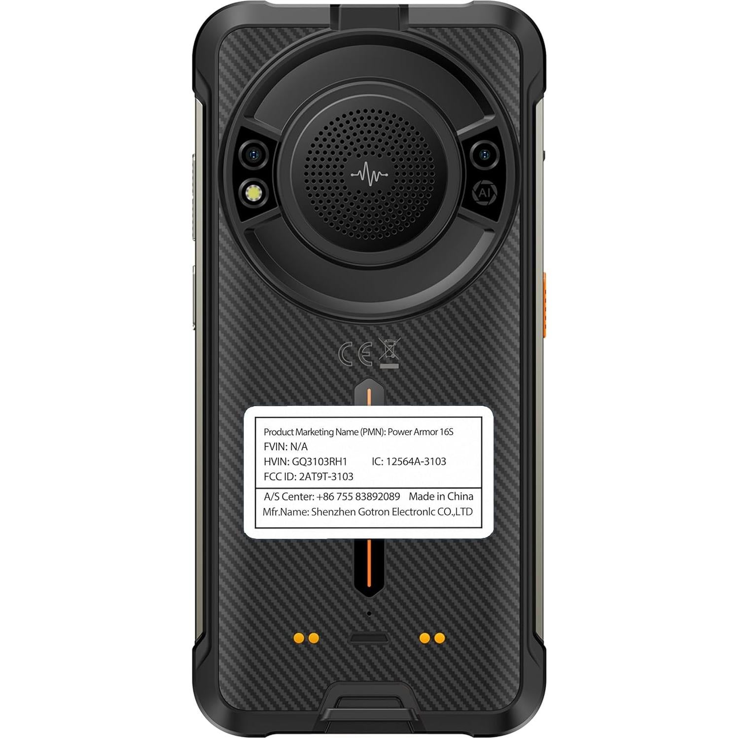 Ulefone RugKing Smartphone Rugerizado 4G 16+256GB 50MP 9600mAh