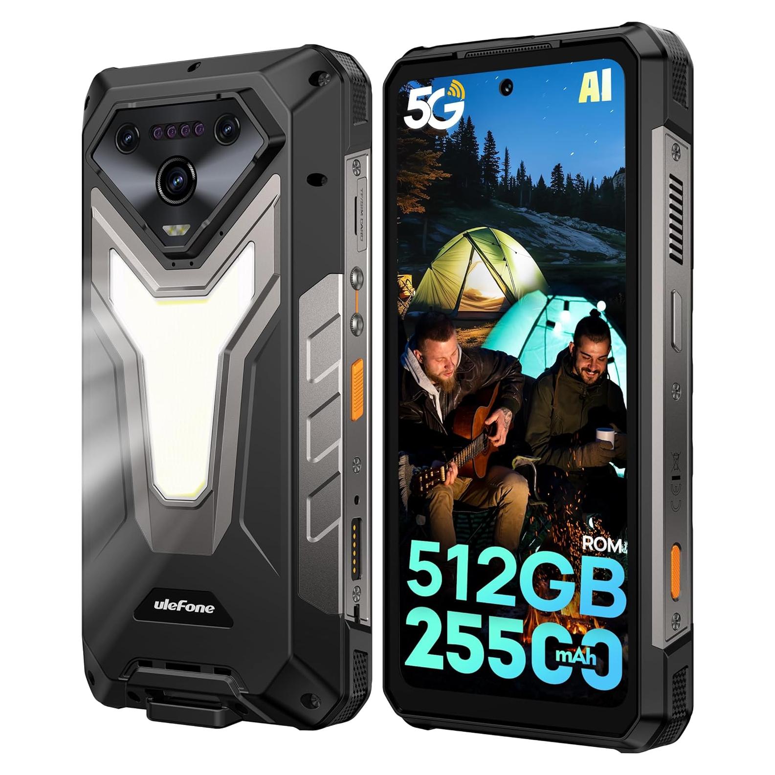 Ulefone Armor 34 5G Teléfono Resistente 32GB+512GB 25500mAh